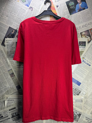 Fluid® Large | Chest: 24" | Red | T-Shirt | Cotton | 4498 - Genuine Maal