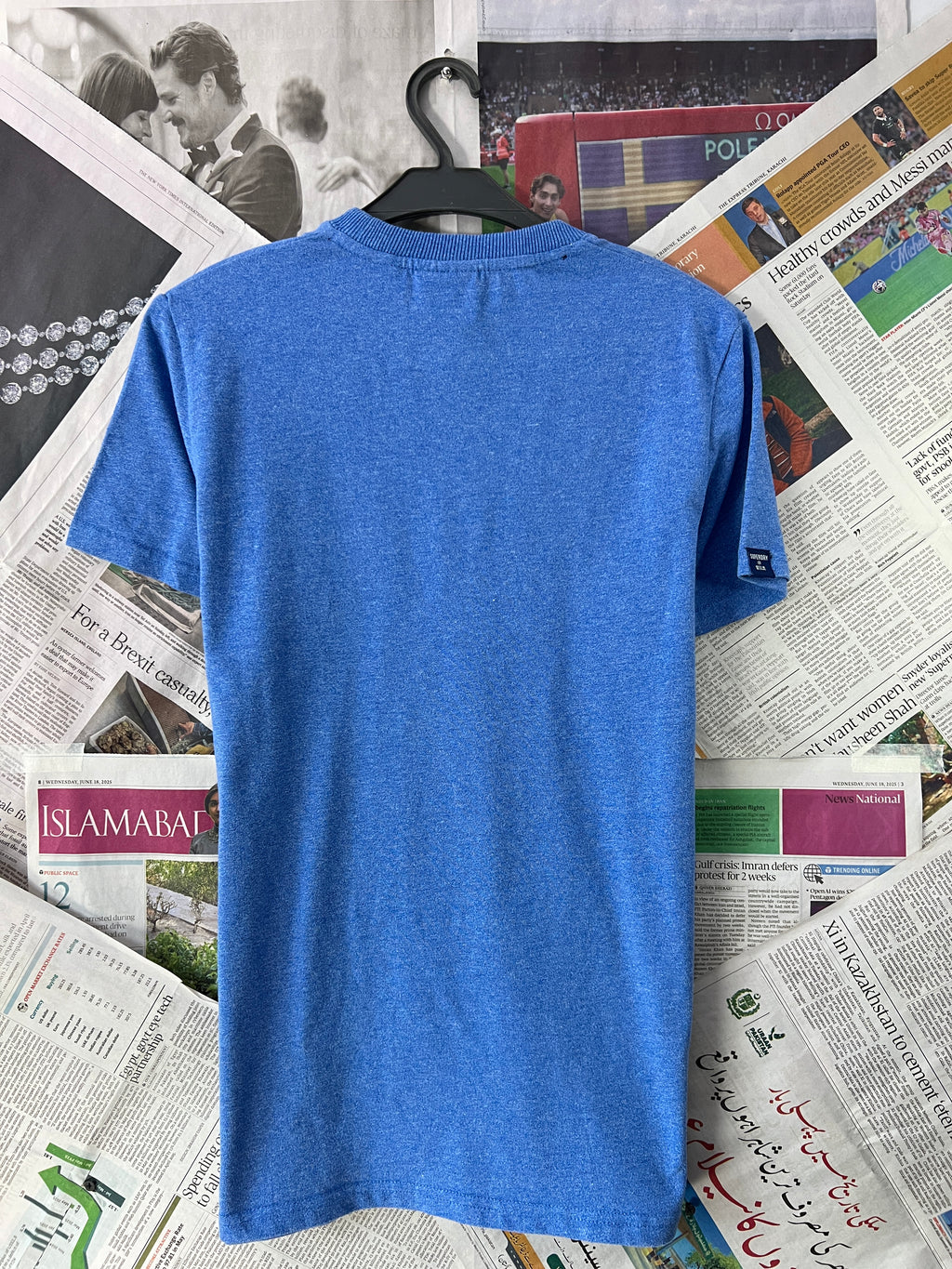 SUPER DRY® Blue | XS | Chest: 17.5" | T75 - Genuine Maal