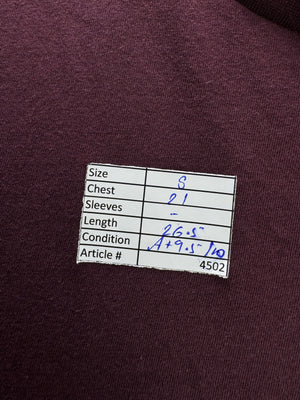Asos® Small | Chest: 21" | Purple | T-Shirt | Cotton | 4502 - Genuine Maal