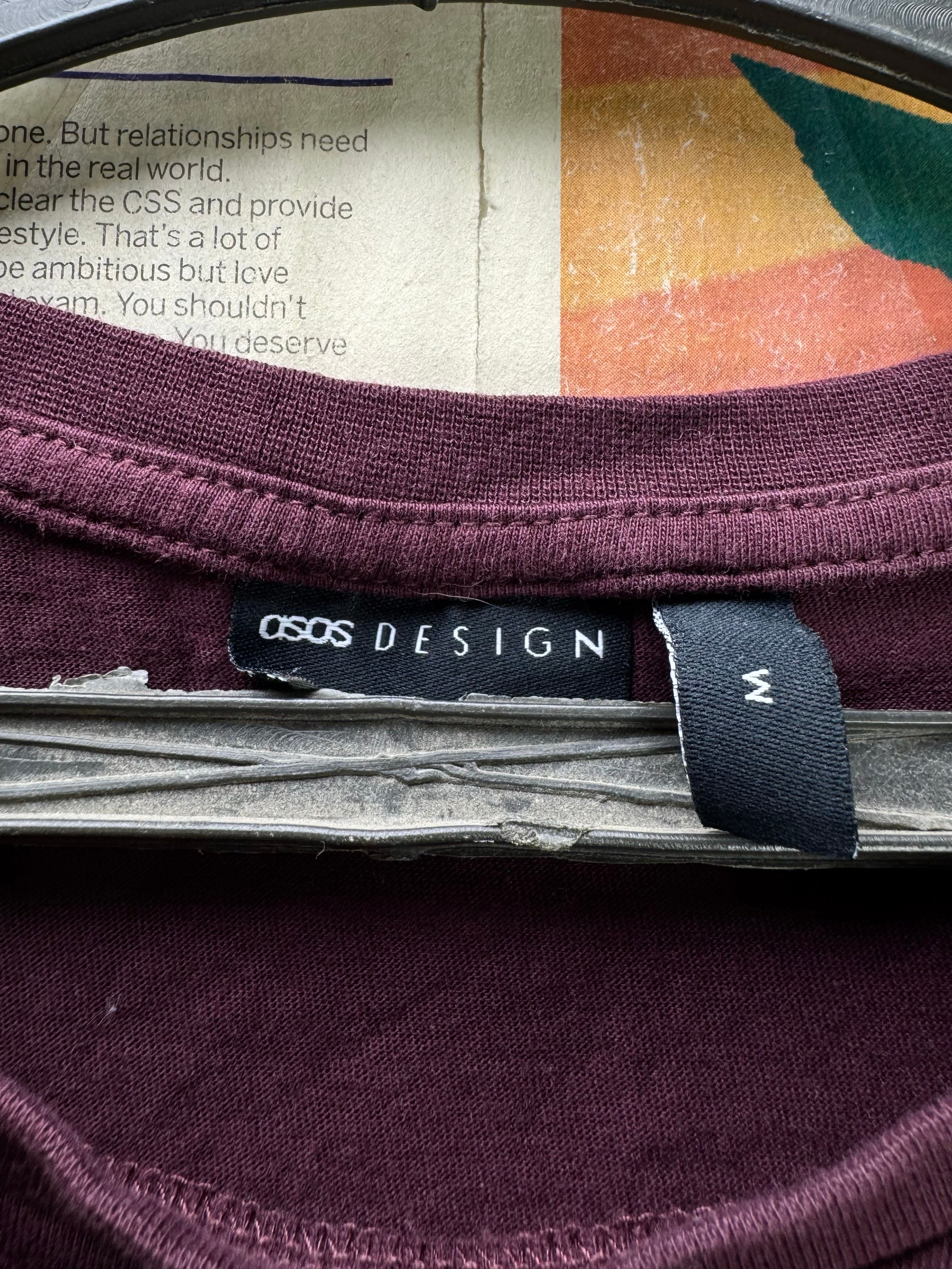 Asos® Small | Chest: 21" | Purple | T-Shirt | Cotton | 4502 - Genuine Maal
