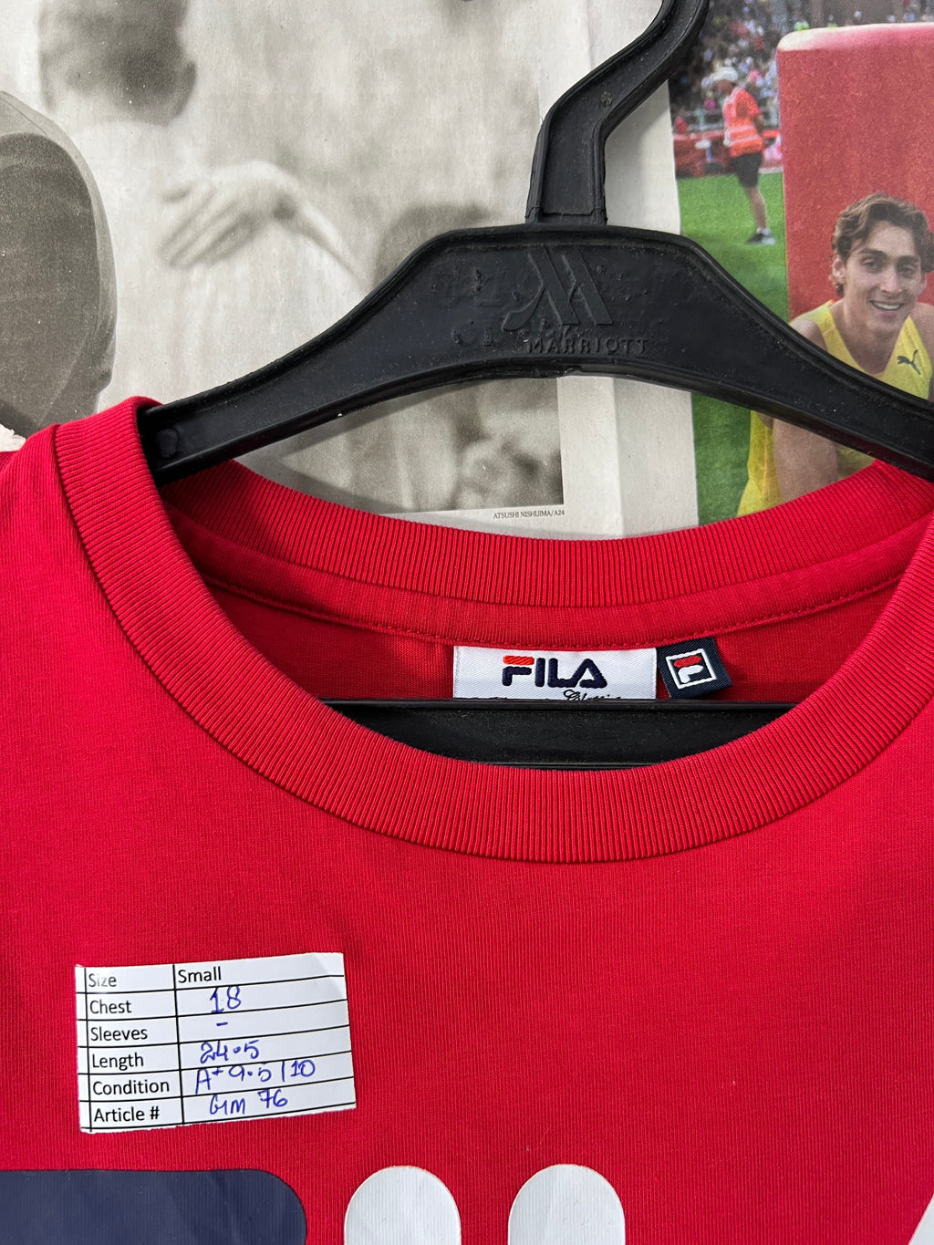 FILA® Red | XS | Chest: 18" | T76 - Genuine Maal