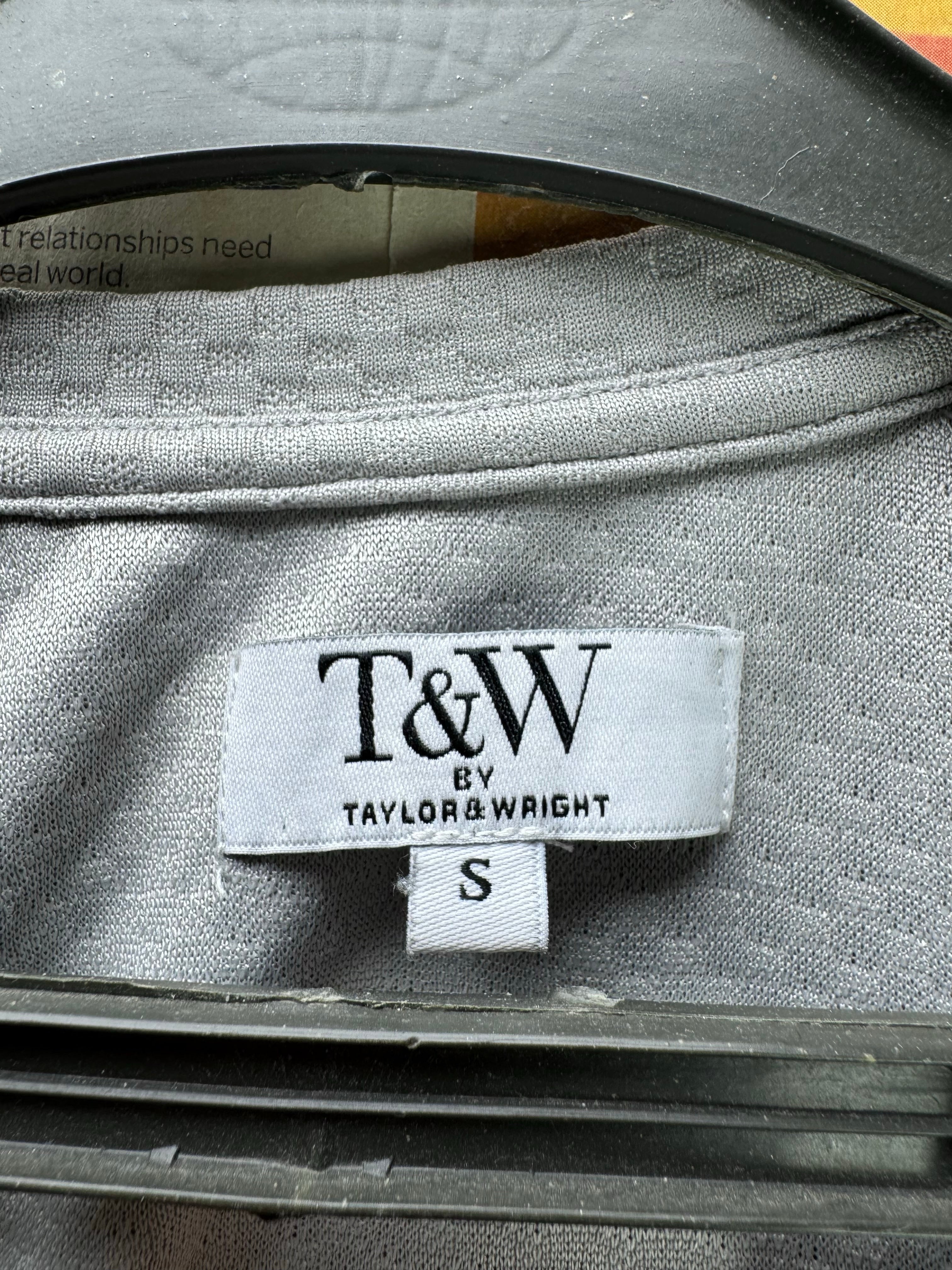Taylor&Wright® Small | Chest: 19" | Grey | T-Shirt | Polyester | 4505 - Genuine Maal