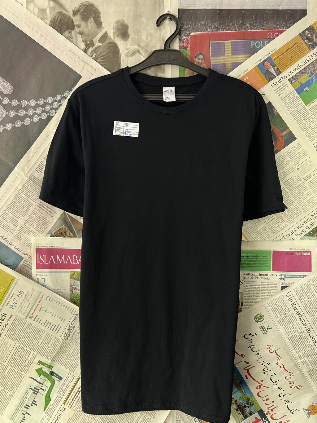 ANKO® Black | XS | Chest: 18" | T78 - Genuine Maal