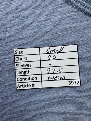 M&Co® Small | Chest: 20" | Blue | T-Shirt | Cotton | 3972 - Genuine Maal