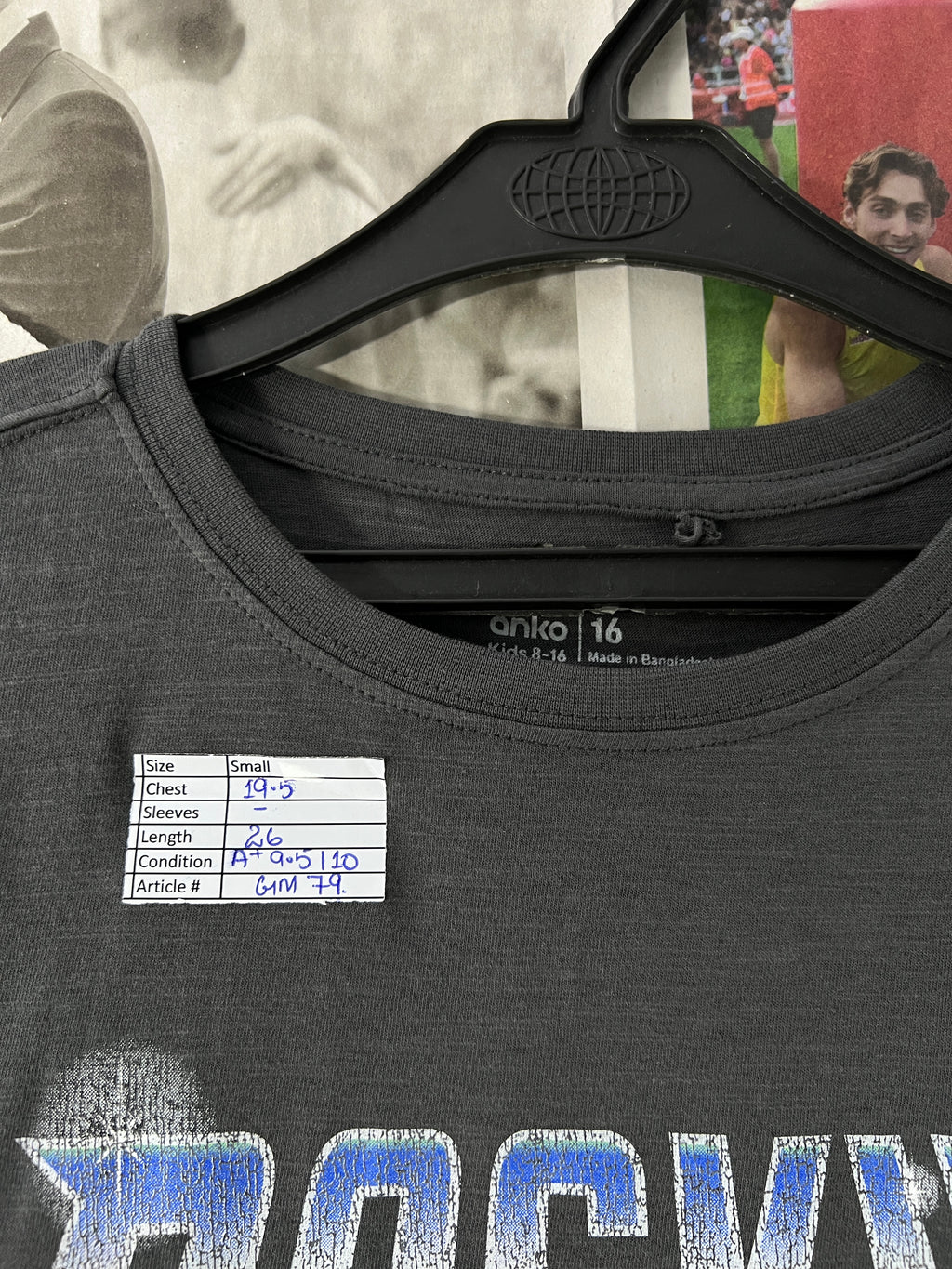 ANKO® Grey | Small | Chest: 19.5" | T79 - Genuine Maal