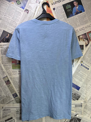 M&Co® Small | Chest: 20" | Blue | T-Shirt | Cotton | 3972 - Genuine Maal