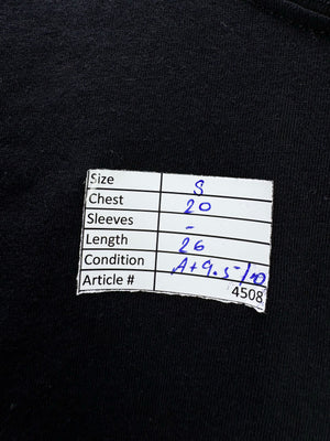 Sol's® Small | Chest: 20" | Black | T-Shirt | Cotton | 4508 - Genuine Maal