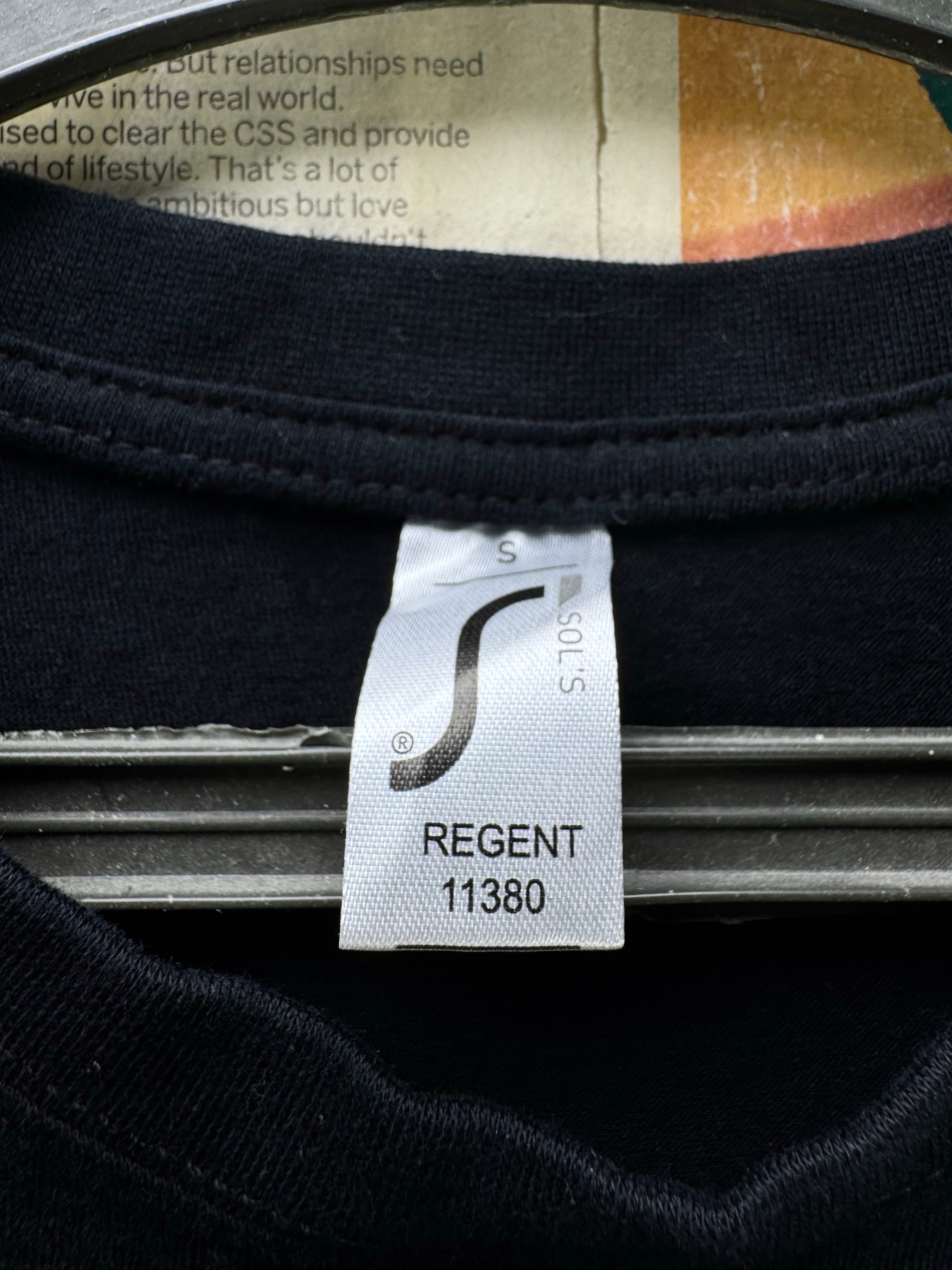 Sol's® Small | Chest: 20" | Black | T-Shirt | Cotton | 4508 - Genuine Maal