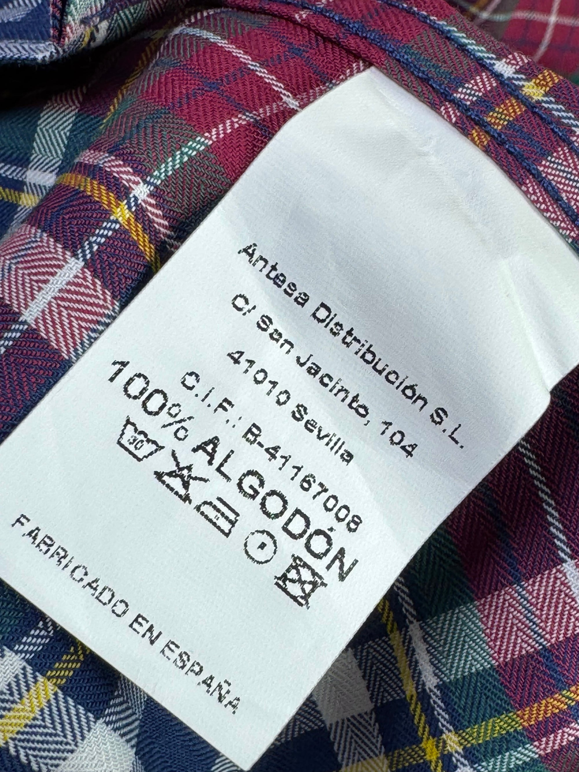 Blanco® XL | Chest: 25.5" | Plaid | Shirt | Cotton | 3959 - Genuine Maal