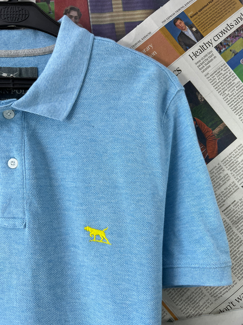 GUNN POLO® Blue | Small | Chest: 20" | T83 - Genuine Maal