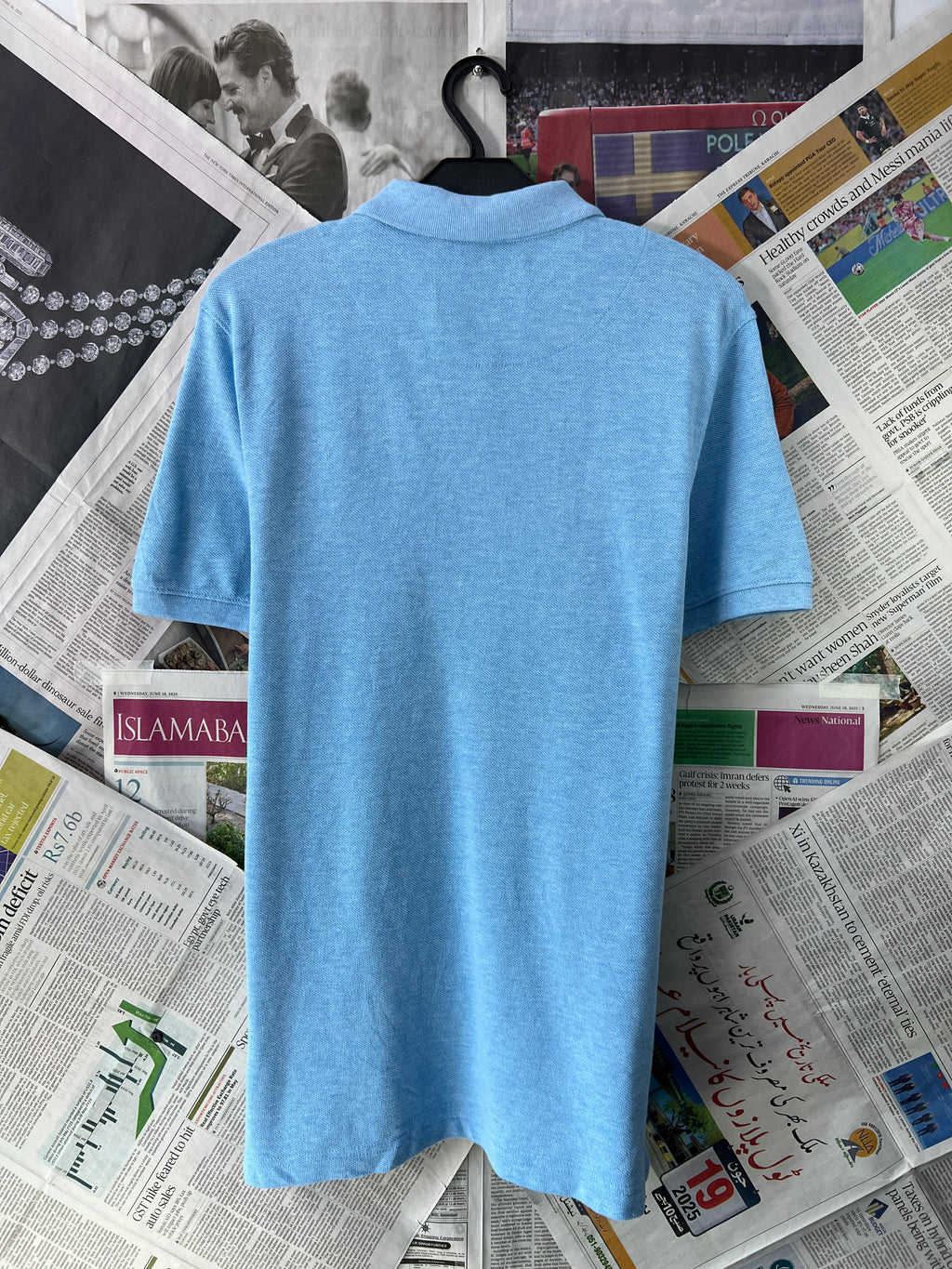 GUNN POLO® Blue | Small | Chest: 20" | T83 - Genuine Maal