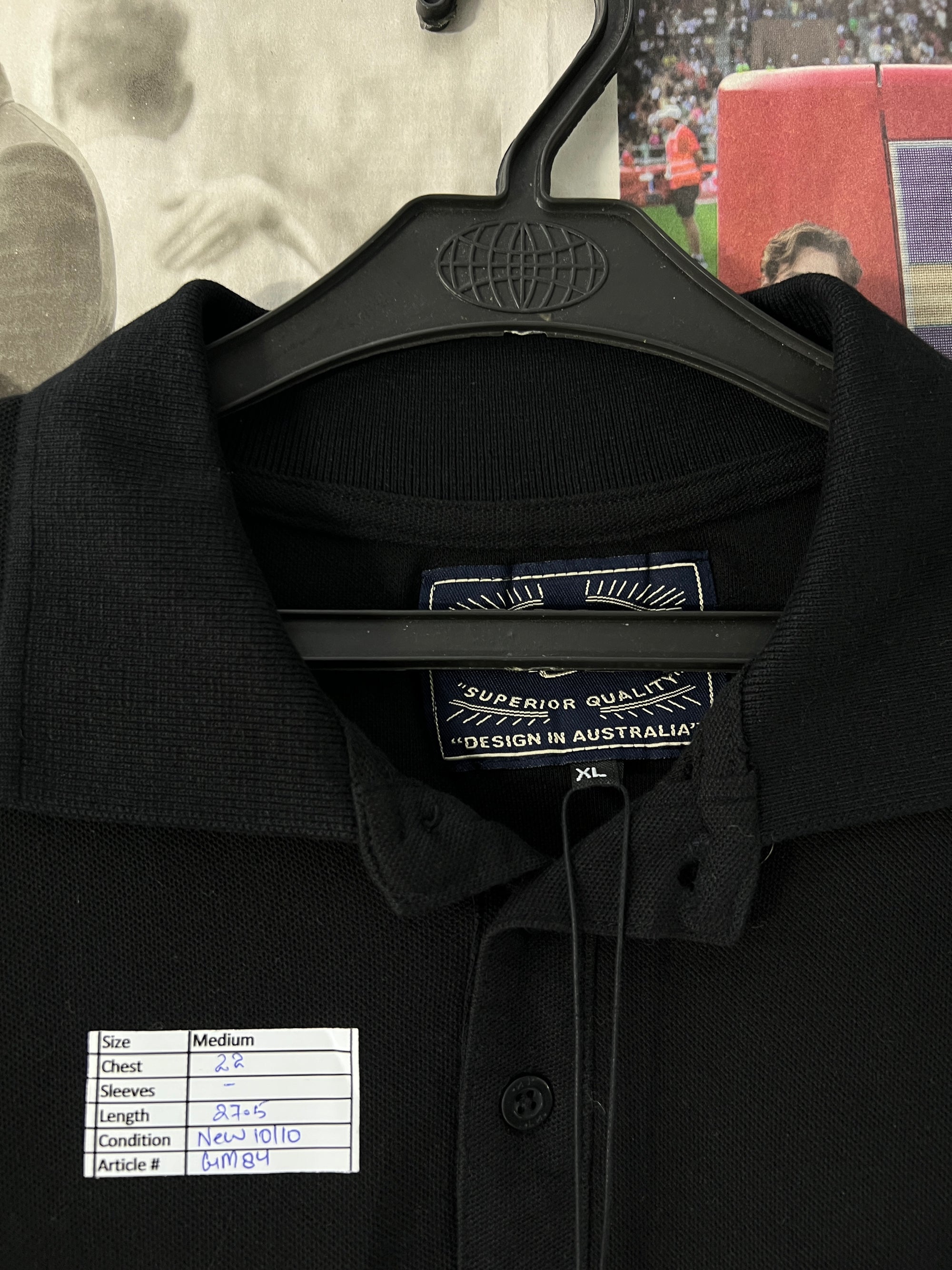 GRAZE® Black | Medium | Chest: 22" | T84 - Genuine Maal