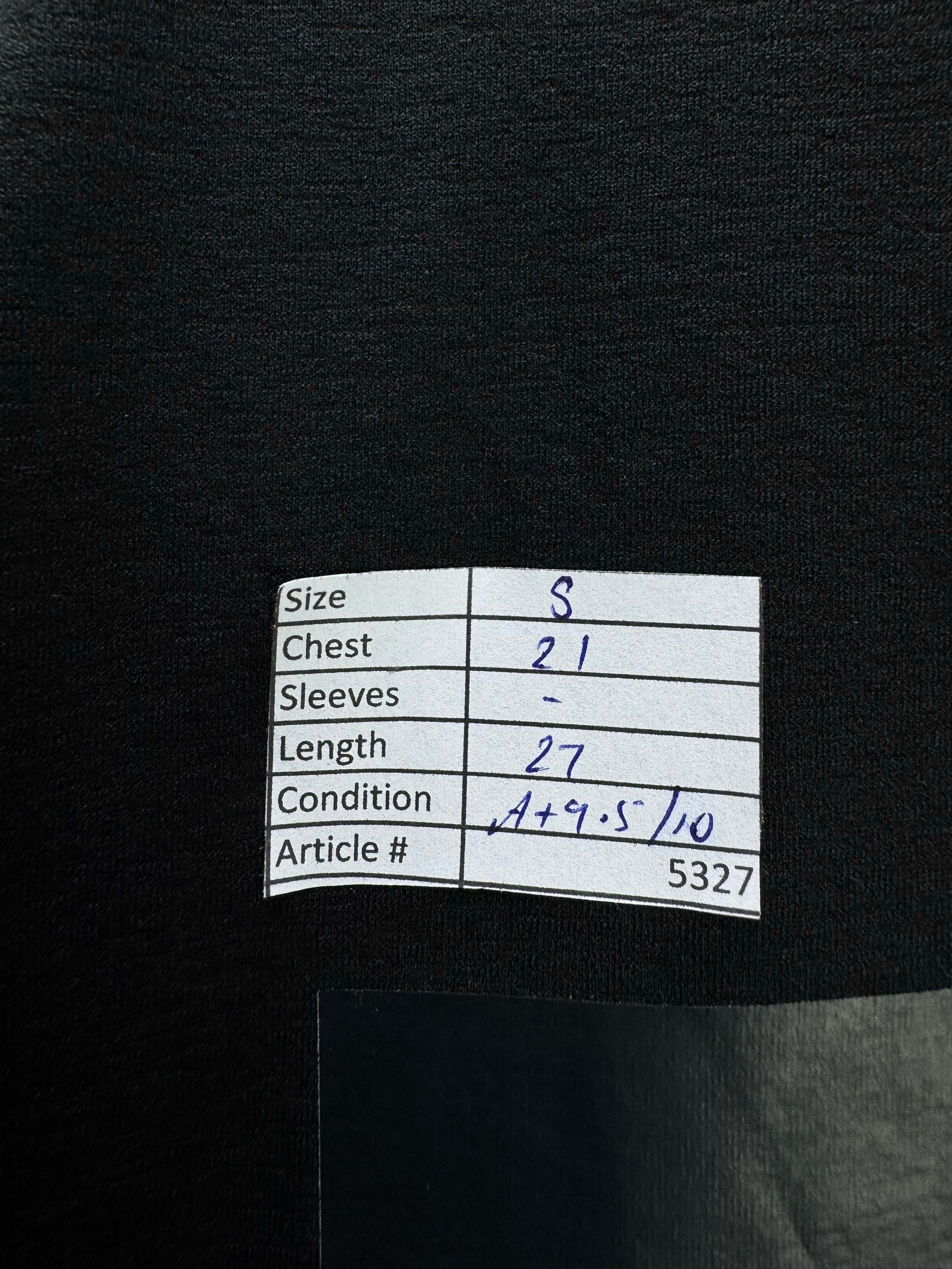 ® Small | Chest: 21" | Black | T-Shirt | Polyester | 5327 - Genuine Maal