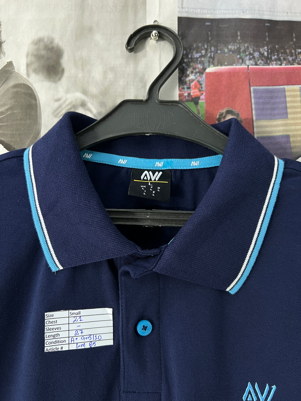 AVI® Navy | Small | Chest: 21" | T85 - Genuine Maal