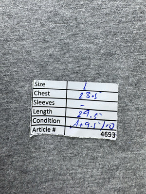 Aubin® Large | Chest: 23.5" | Grey | T-Shirt | Cotton | 4693 - Genuine Maal