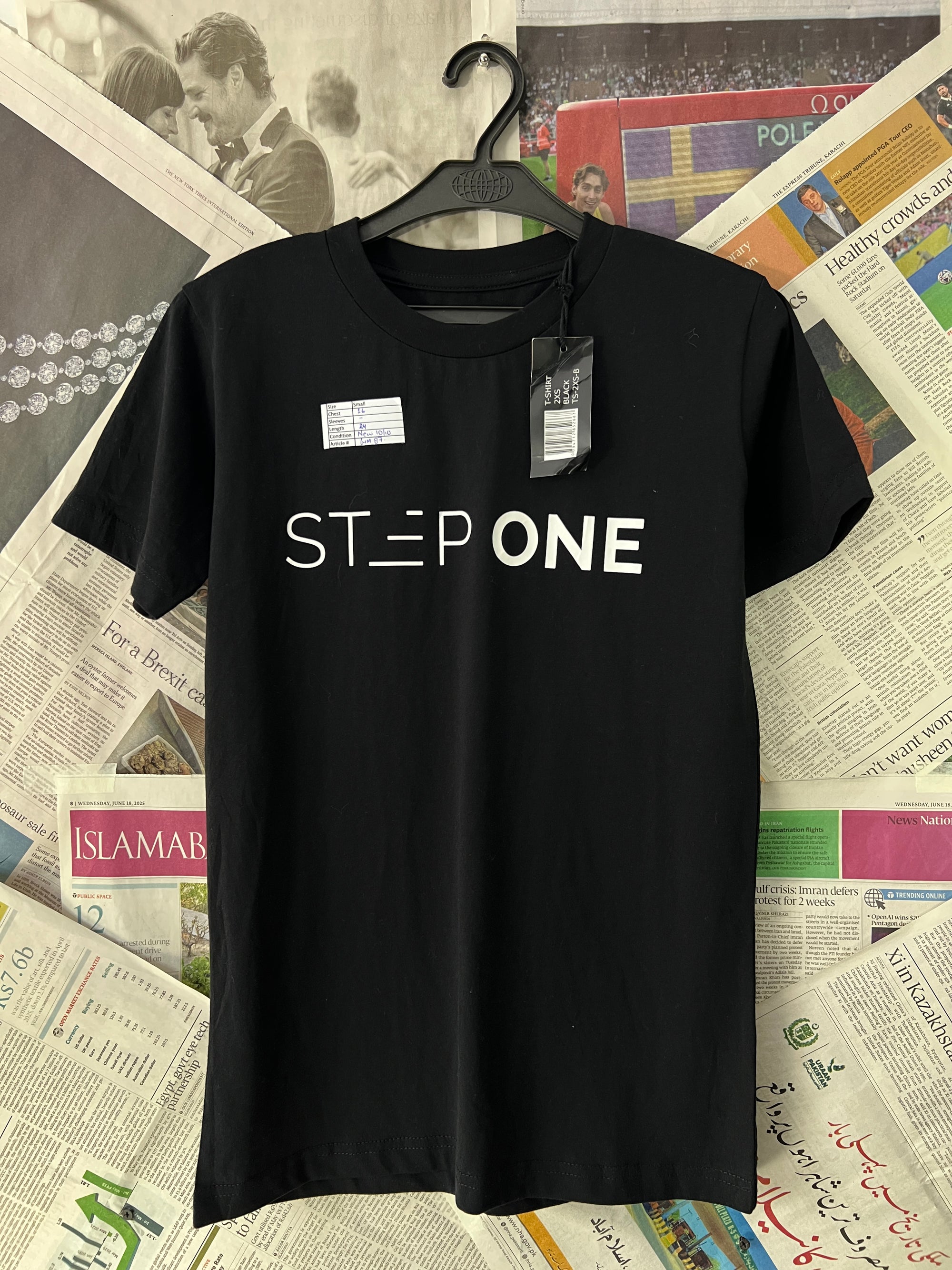 STEP ONE® Black | XS | Chest: 16" | T87 - Genuine Maal