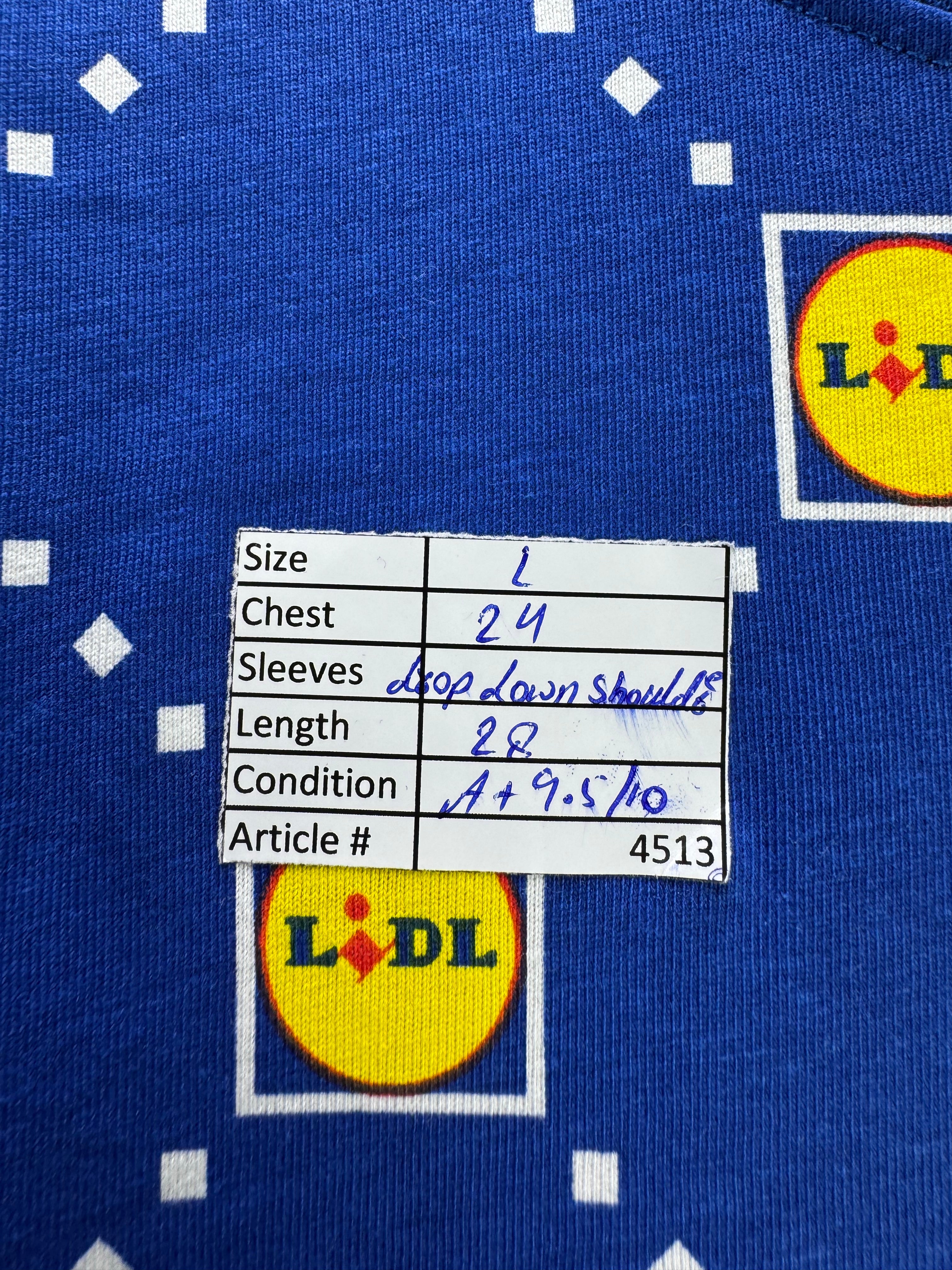Livergy® Large | Chest: 24" | Blue | T-Shirt | Cotton | 4513 - Genuine Maal