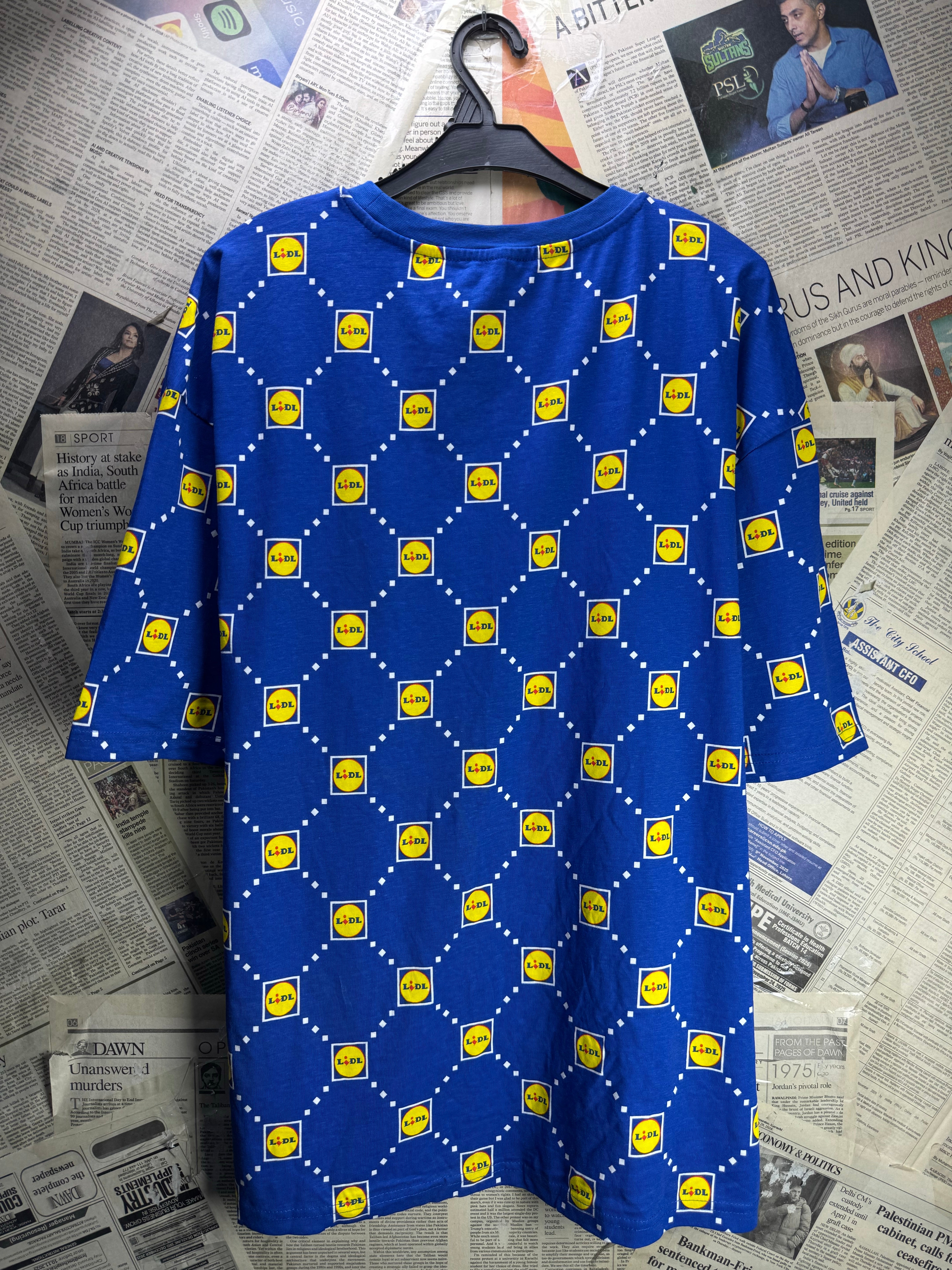Livergy® Large | Chest: 24" | Blue | T-Shirt | Cotton | 4513 - Genuine Maal