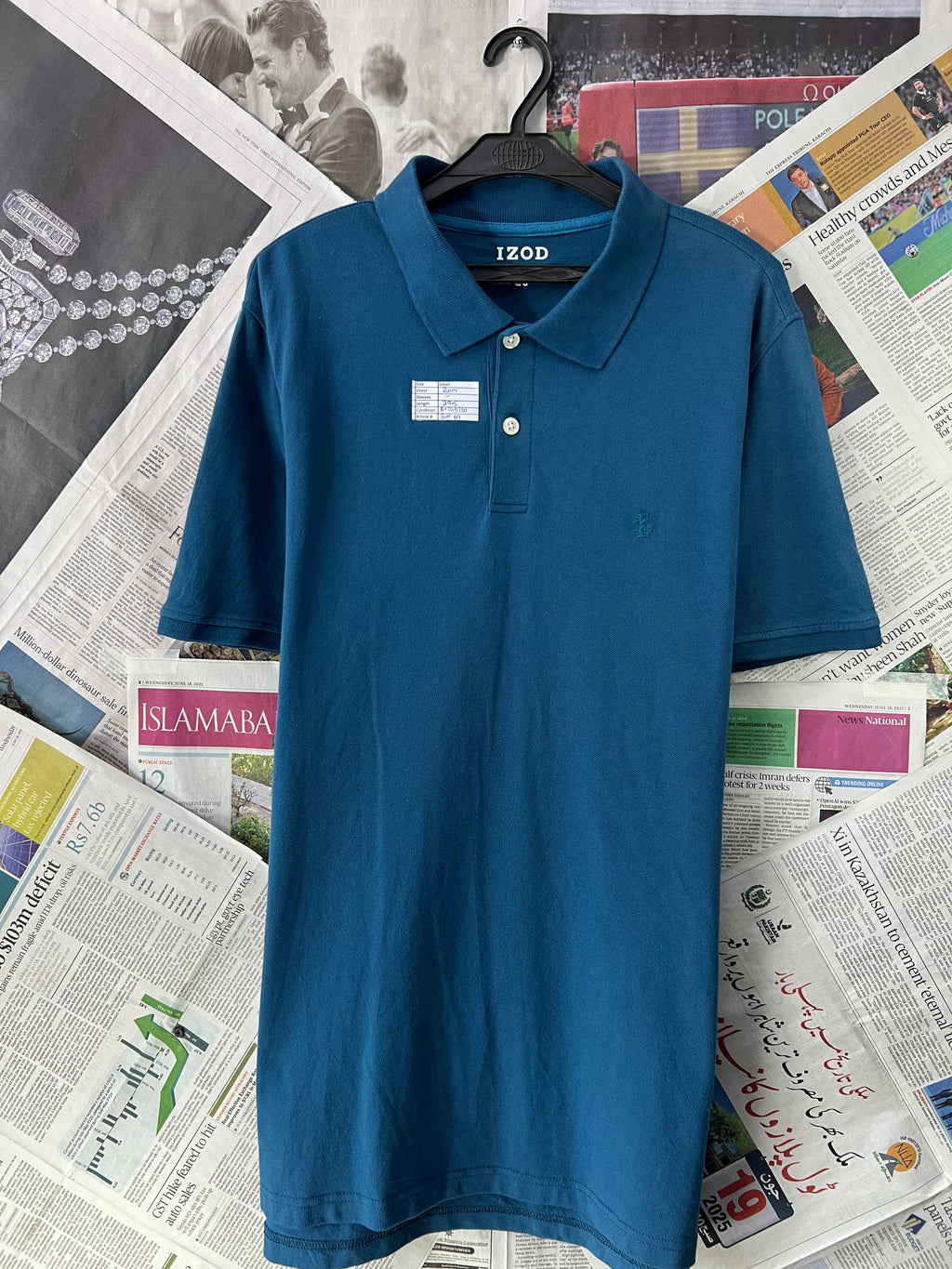 IZOD® Admiral | Small | Chest: 20.5" | T89 - Genuine Maal
