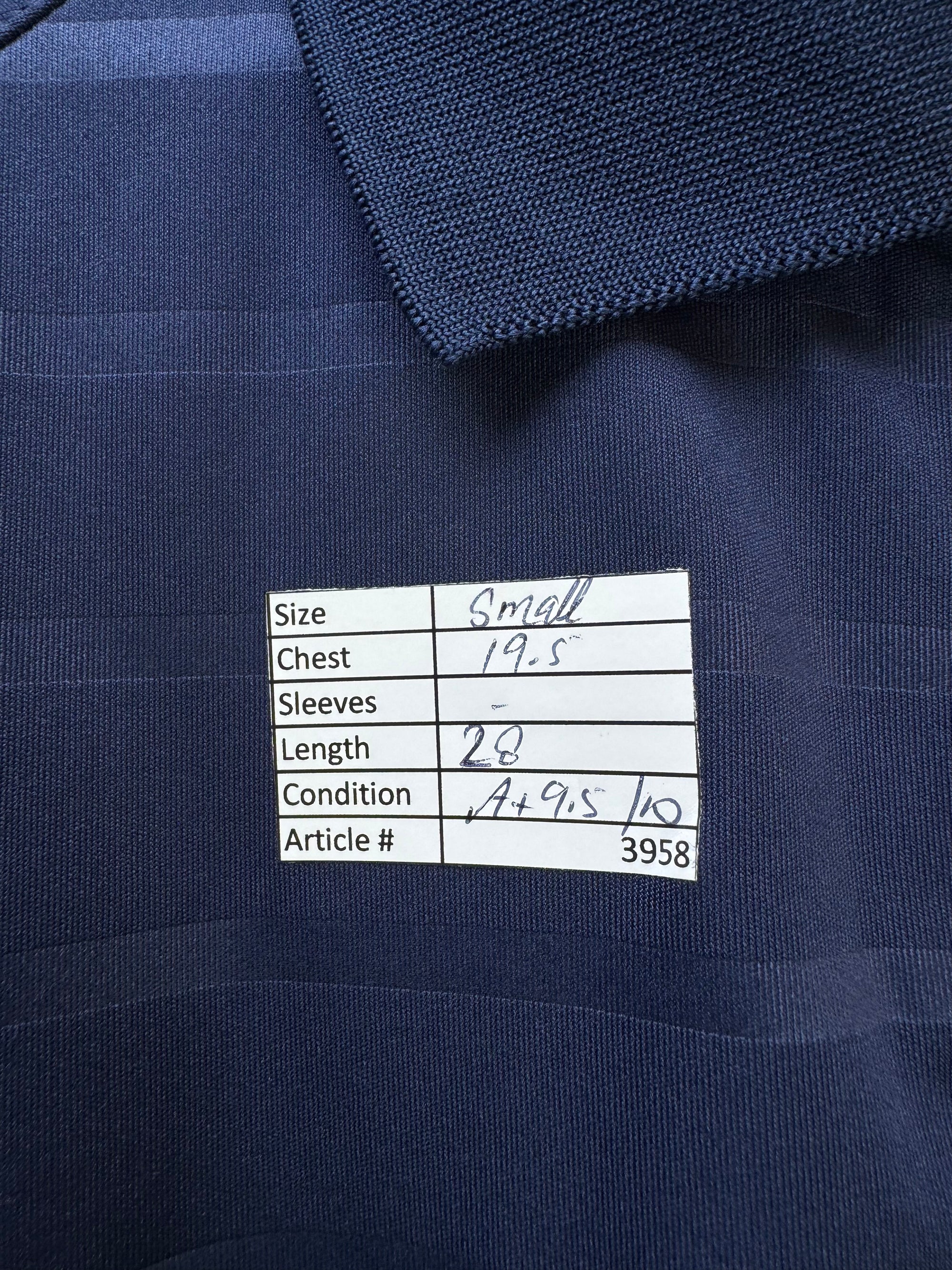 Almas® Small | Chest: 19.5" | Blue | Sports Polo | Poly | 3958 - Genuine Maal