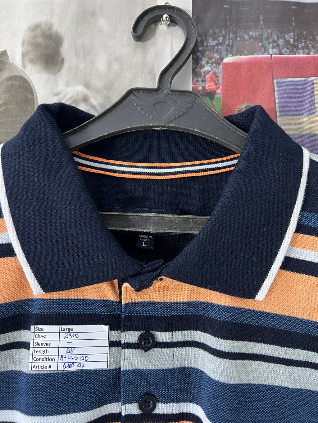 COUGARS® Blue | Large | Chest: 23.5" | T92 - Genuine Maal