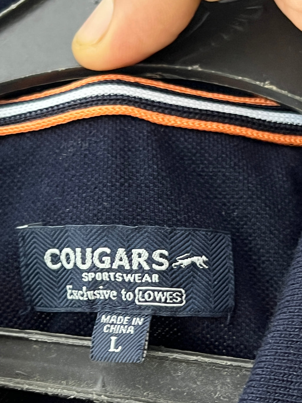 COUGARS® Blue | Large | Chest: 23.5" | T92 - Genuine Maal