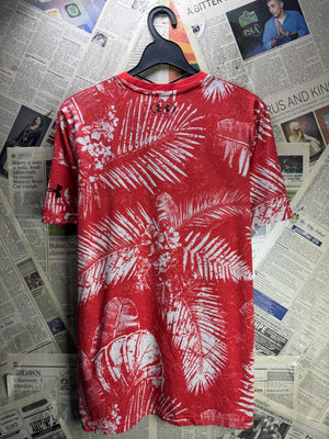 Under Armo*r® Small | Chest: 20" | Red | T-Shirt | Poly - Cotton | 5110 - Genuine Maal