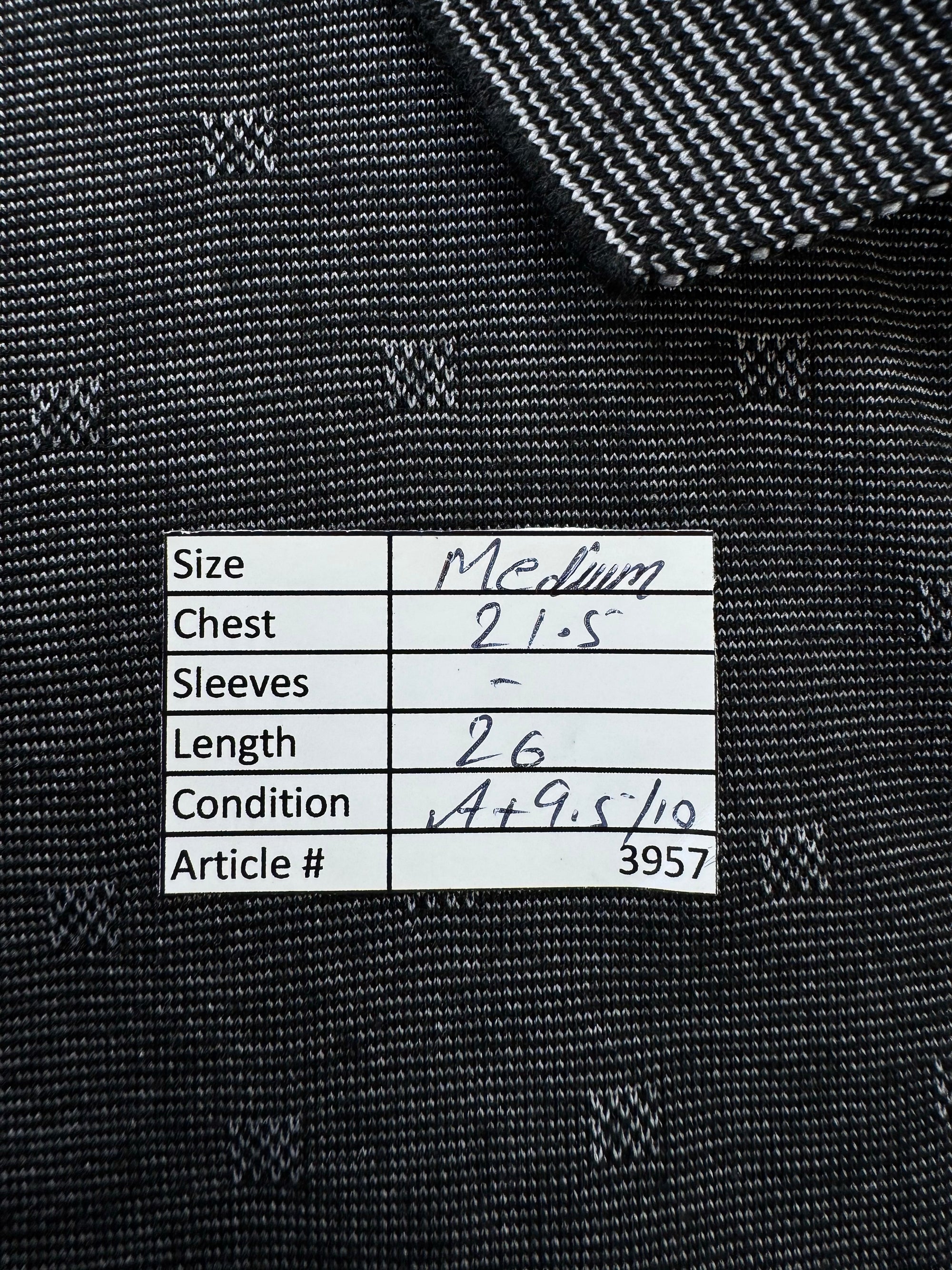 Van Heusen® Medium | Chest: 21.5" | Grey | Polo | Cotton - Poly | 3957 - Genuine Maal