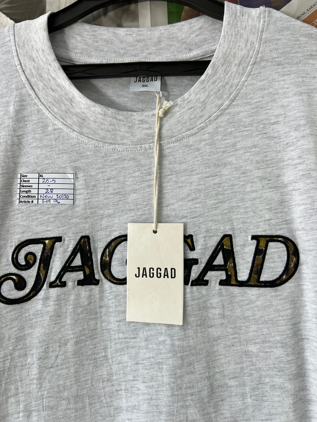 JAGGAD® Grey | XL | Chest: 25.5" | T96 - Genuine Maal
