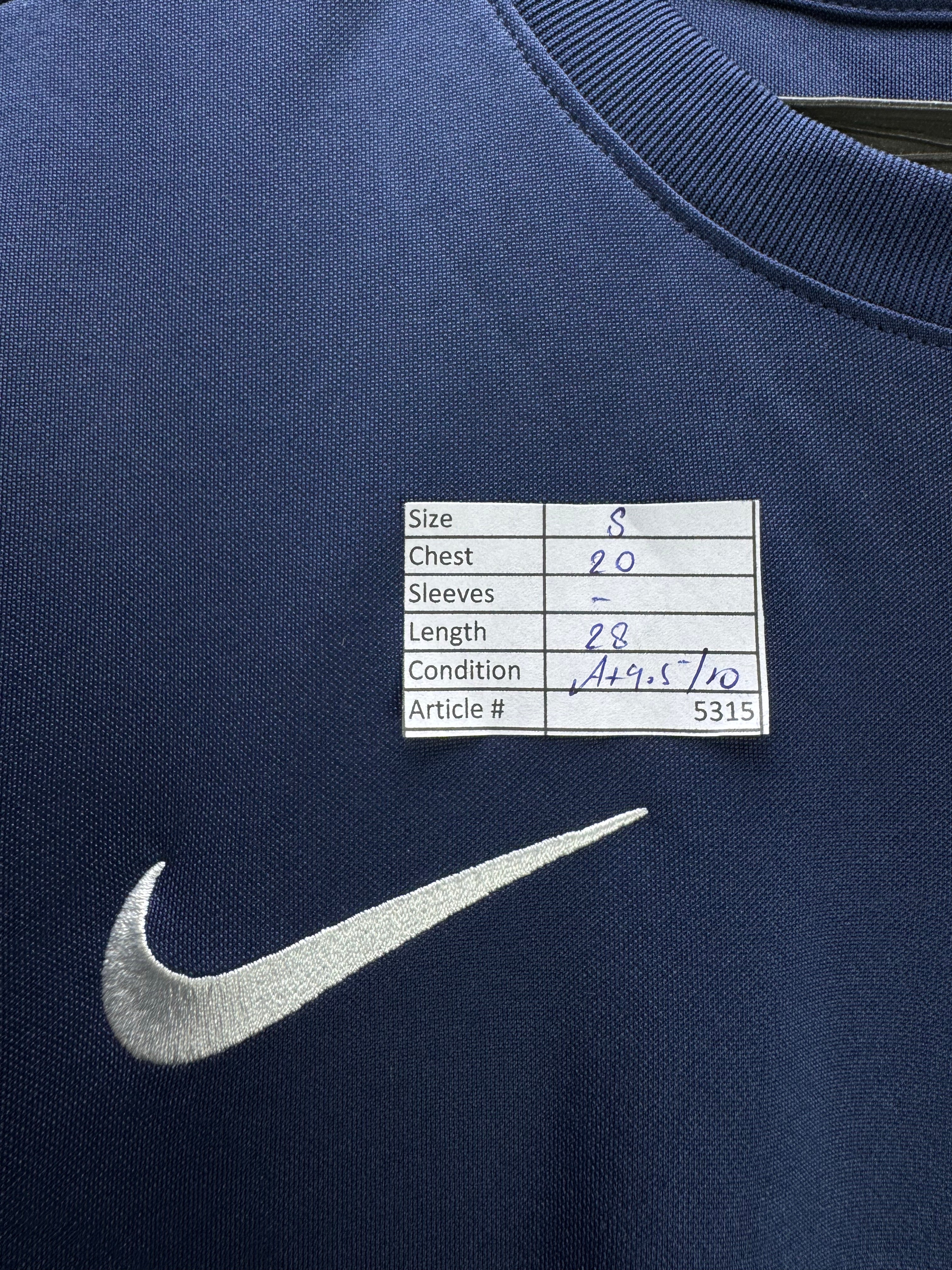 N*ke® Small | Chest: 20" | Blue | Sports Track Suit | Polyester | 5315 - Genuine Maal