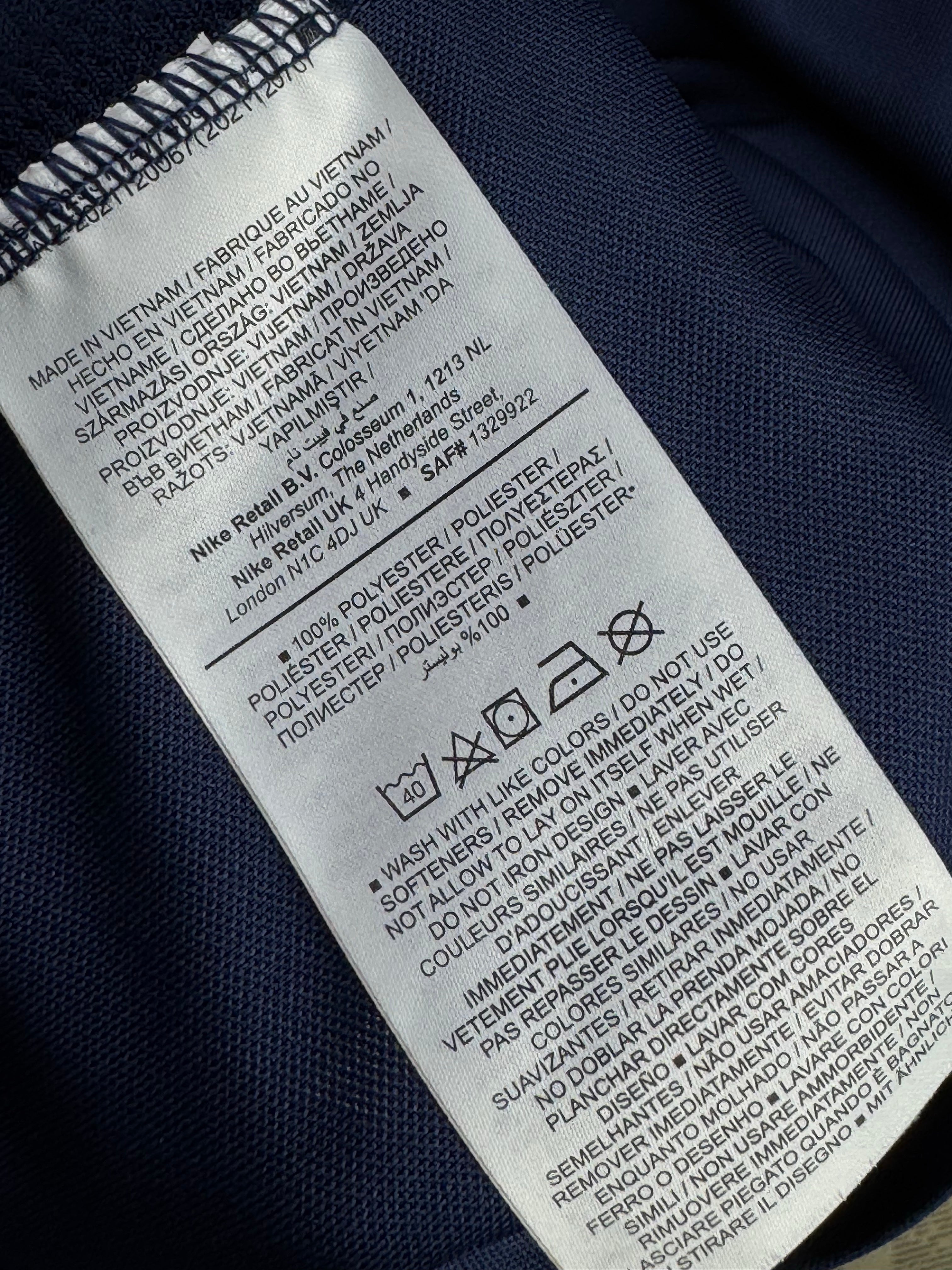 N*ke® Small | Chest: 20" | Blue | Sports Track Suit | Polyester | 5315 - Genuine Maal