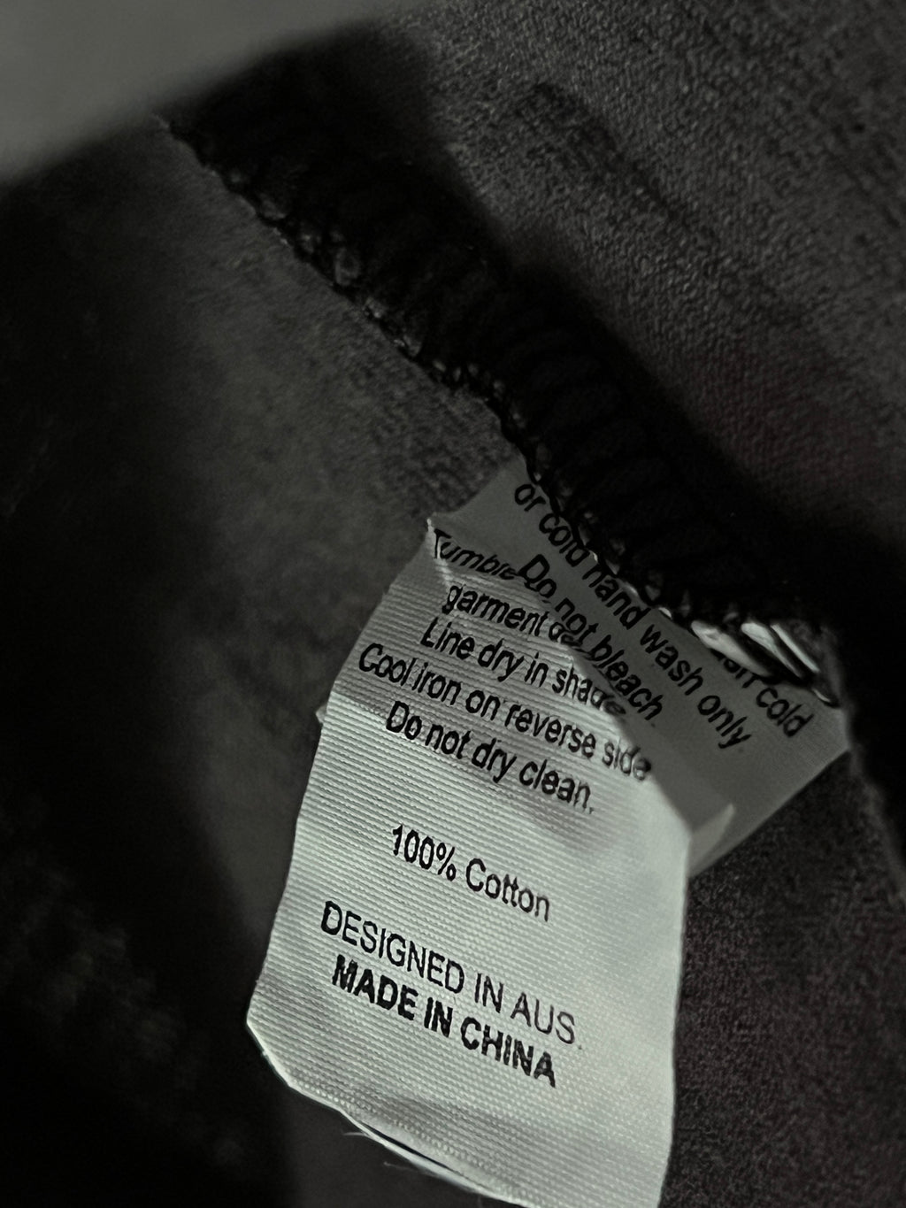 BARNEY COOLS® Vintage Black | Large | Chest: 23.5" | T97 - Genuine Maal