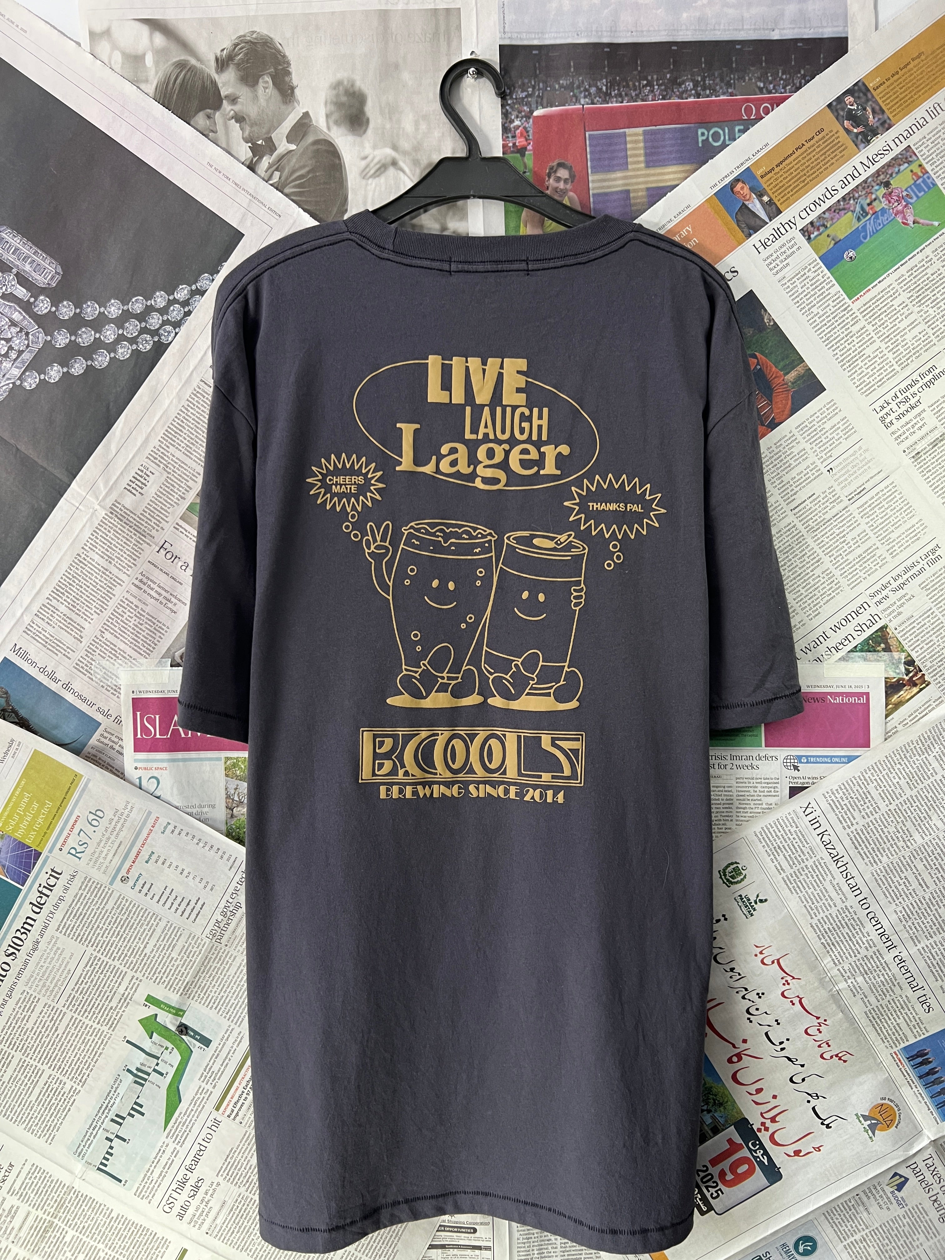 BARNEY COOLS® Vintage Black | Large | Chest: 23.5" | T97 - Genuine Maal