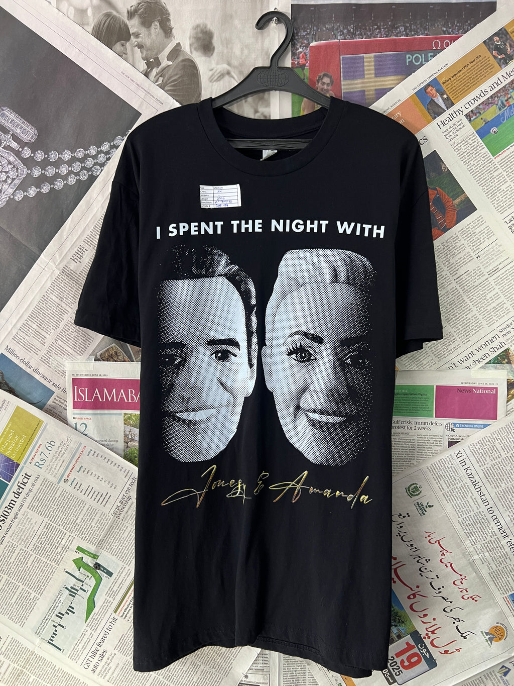 AS COLOUR® Black | Medium | Chest: 22" | T99 - Genuine Maal