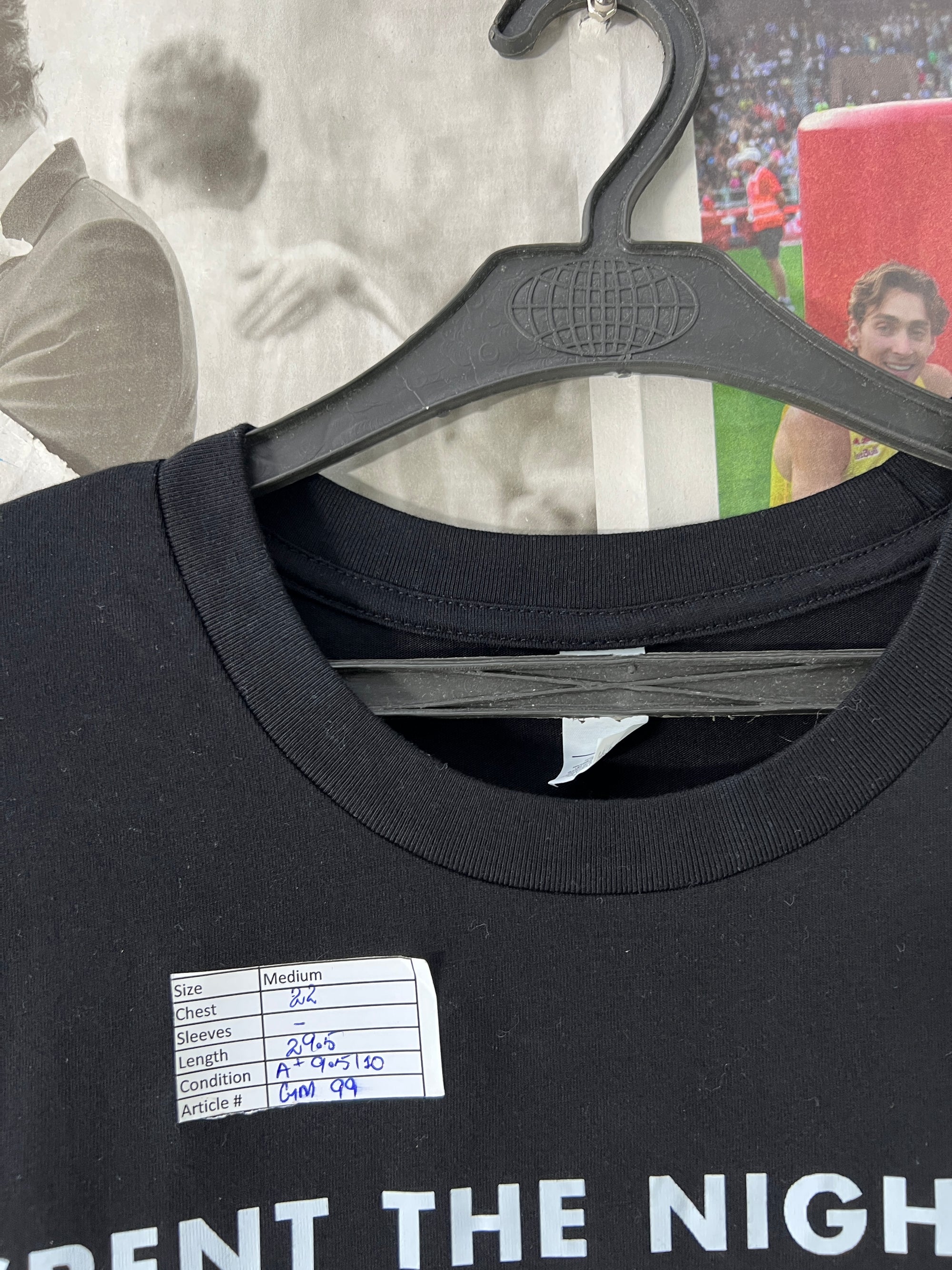 AS COLOUR® Black | Medium | Chest: 22" | T99 - Genuine Maal