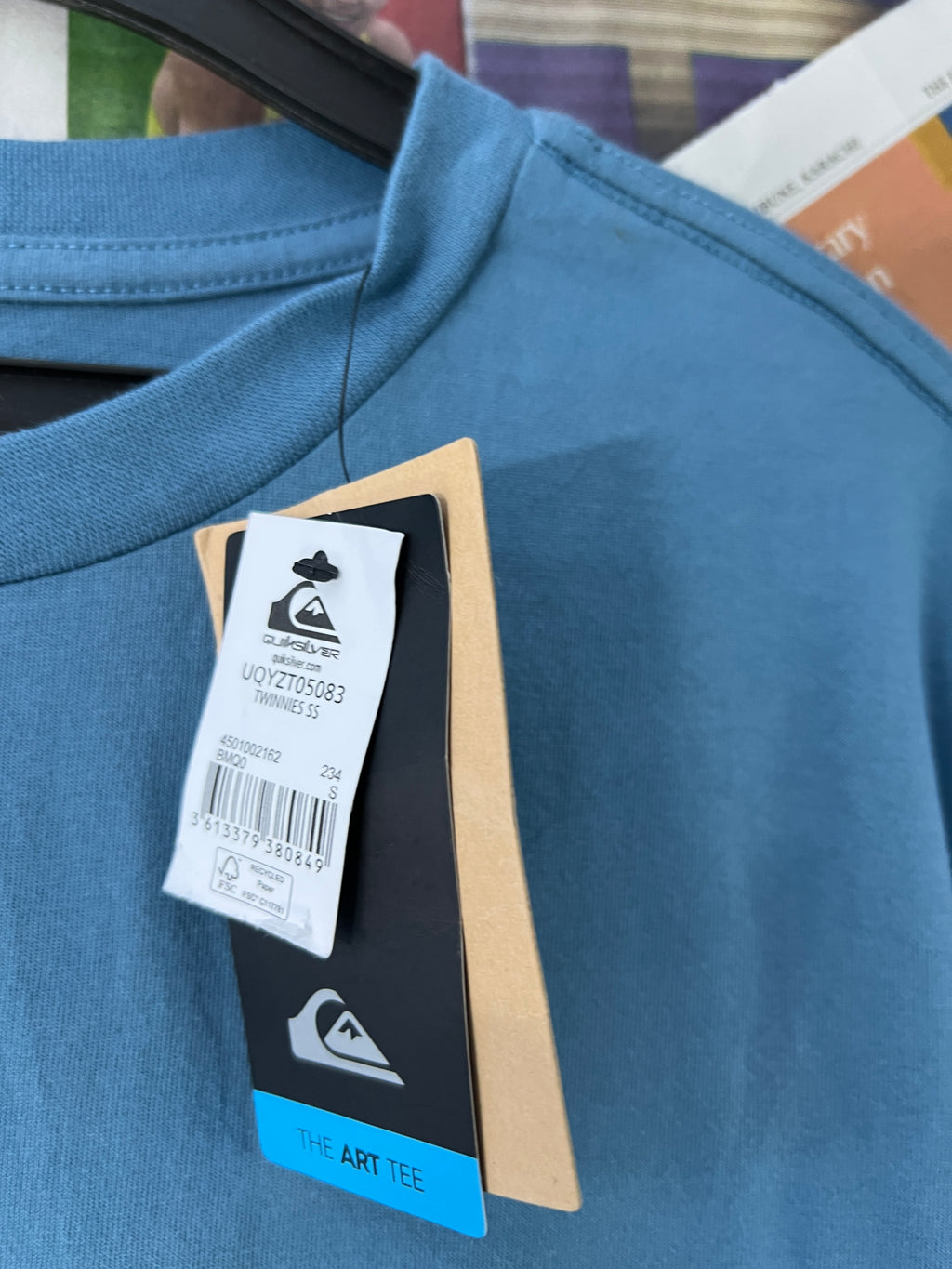 QUICK SILVER® Blue | Small | Chest: 20" | T101 - Genuine Maal