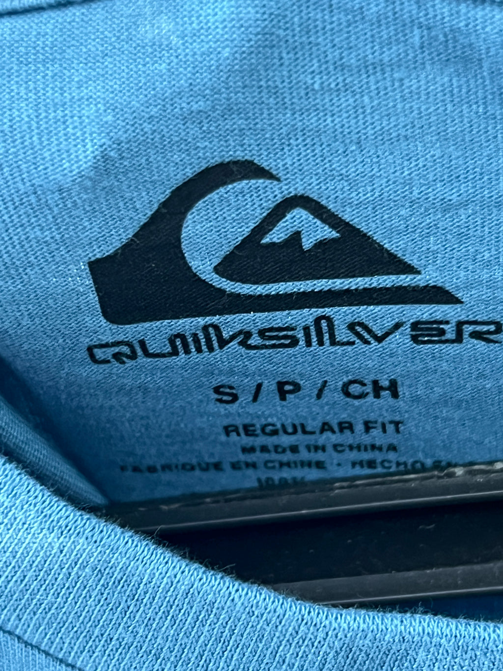 QUICK SILVER® Blue | Small | Chest: 20" | T101 - Genuine Maal