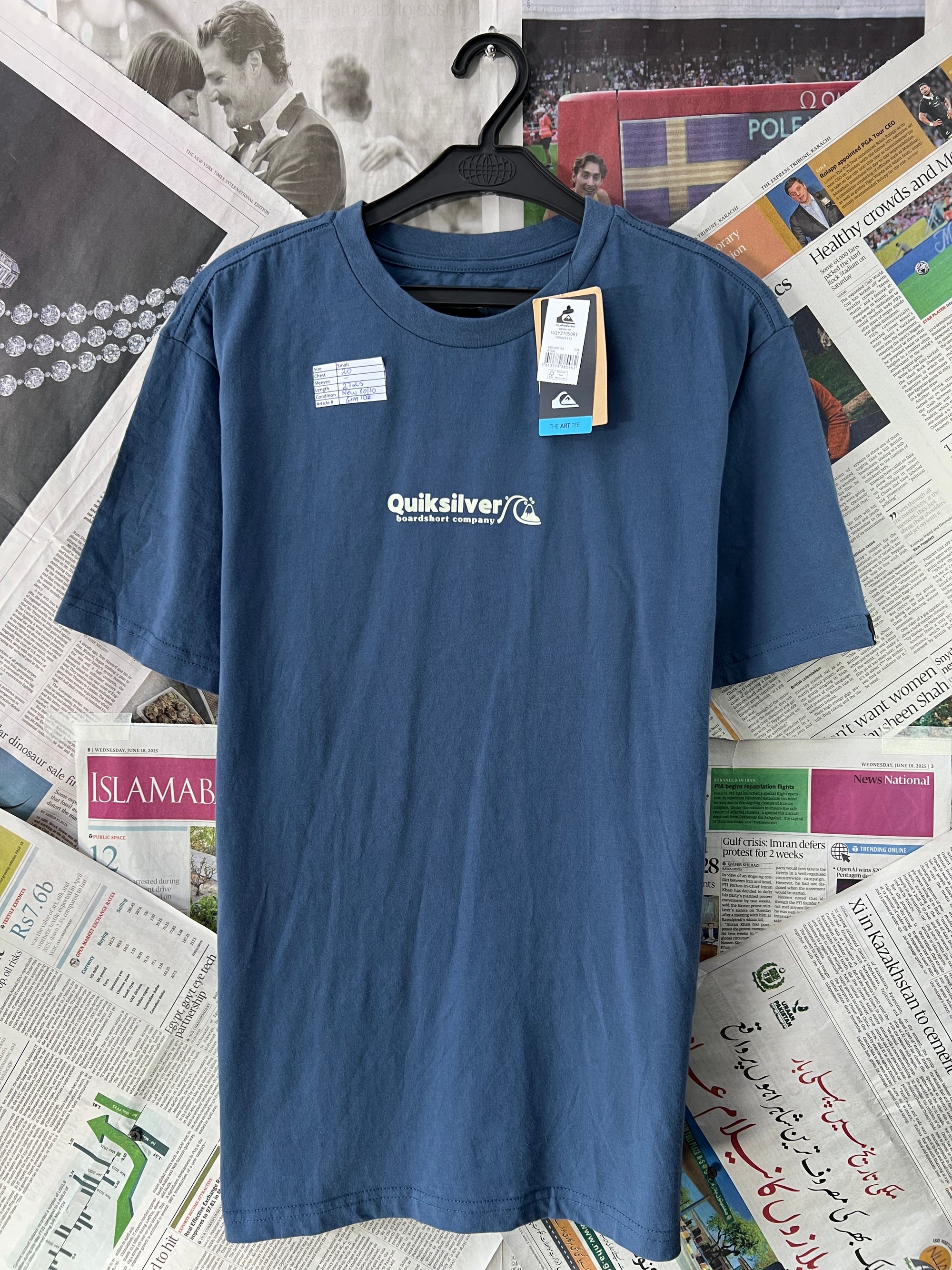 QUICK SILVER® Aegean | Small | Chest: 20" | T102 - Genuine Maal