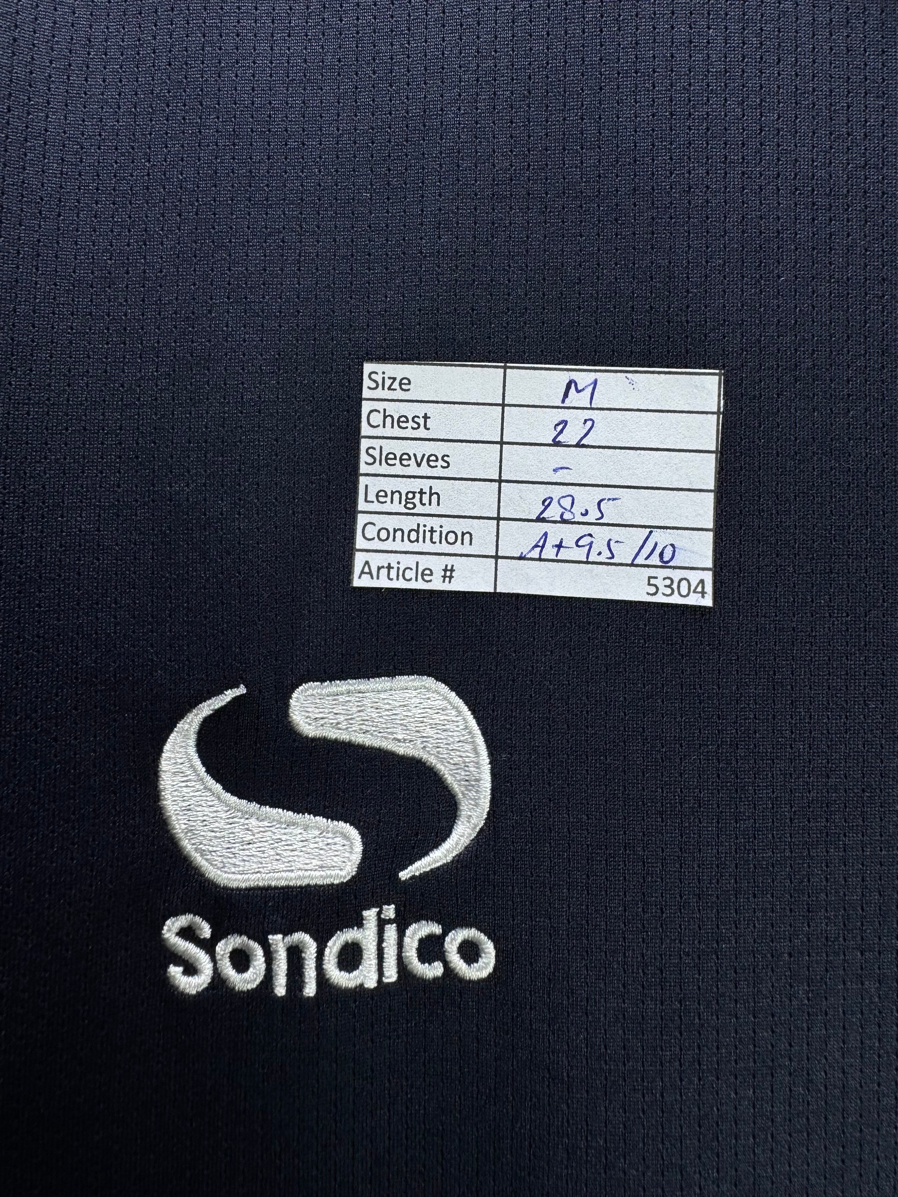 Sondico® Medium | Chest: 22" | Black | T-Shirts | Polyester | 5304 - Genuine Maal