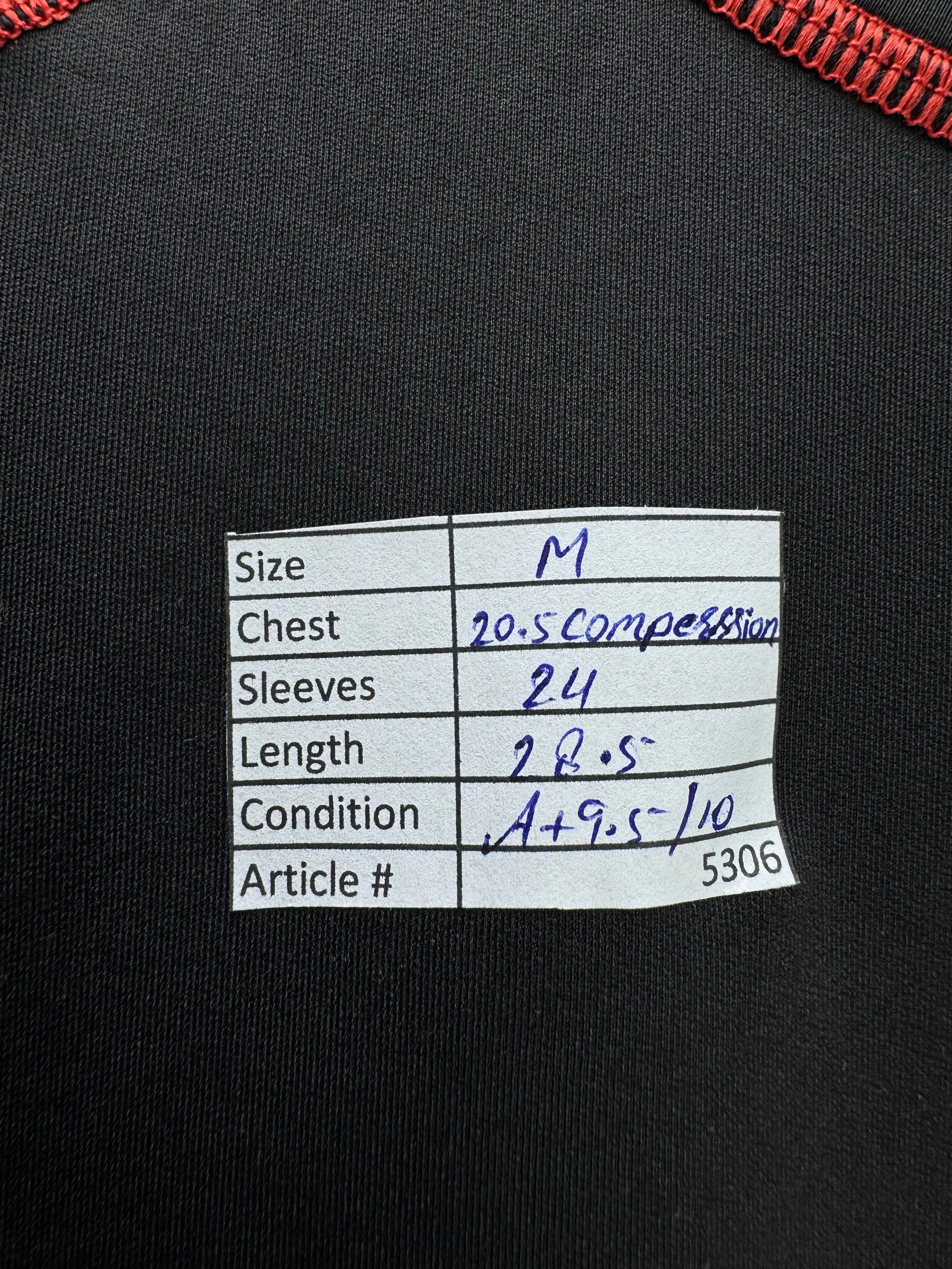 Demensions® Medium | Chest: 20.5" | Black | Long Sleeves T-Shirts | Poly - Spandex | 5306 - Genuine Maal