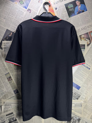 ® Medium | Chest: 21.5" | Black | Polo Shirts | Poly - Spandex | 5336 - Genuine Maal