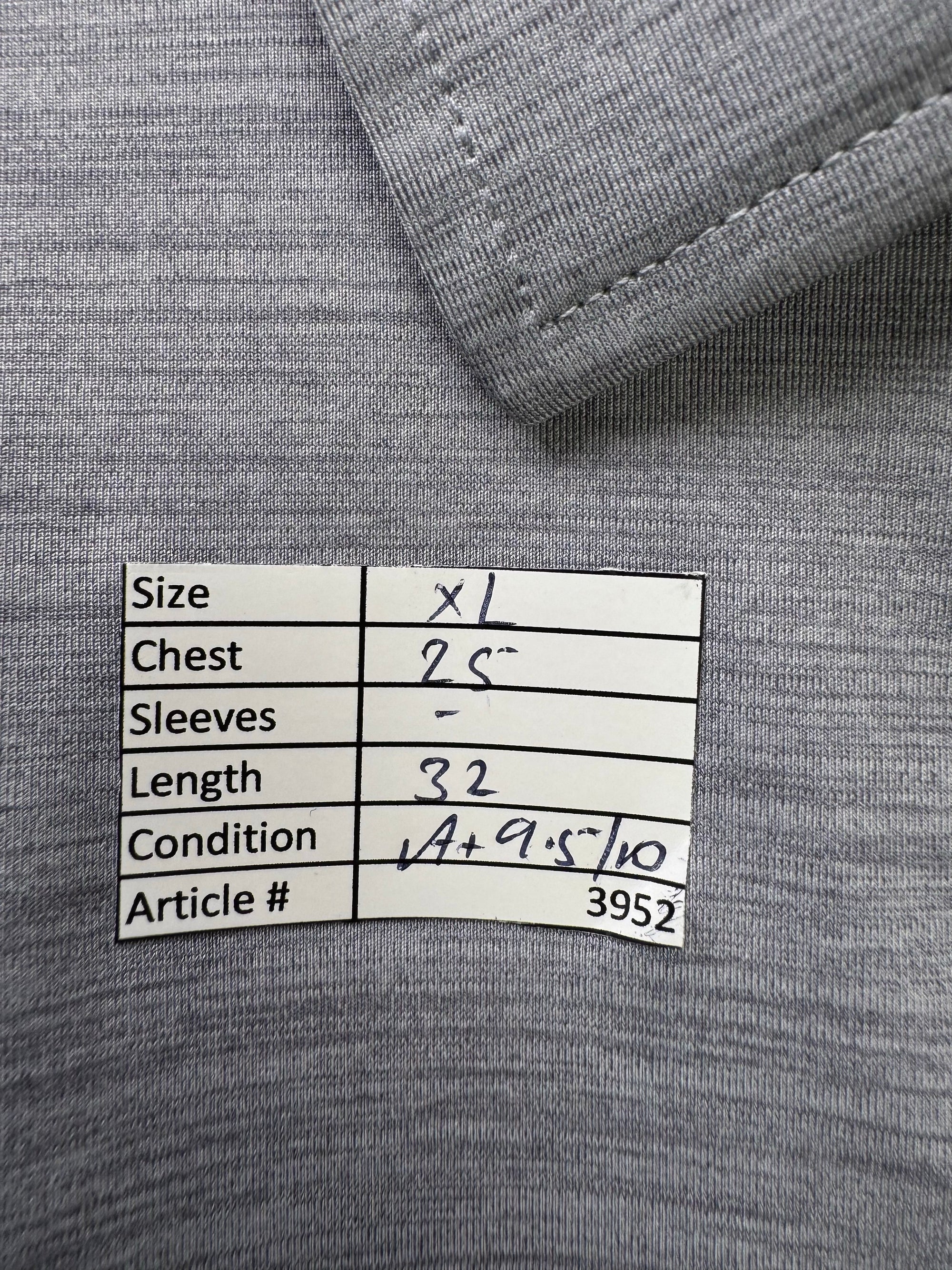 USAG® XL | Chest: 25" | Grey | Golf Polo | Poly - Spandex | 3952 - Genuine Maal