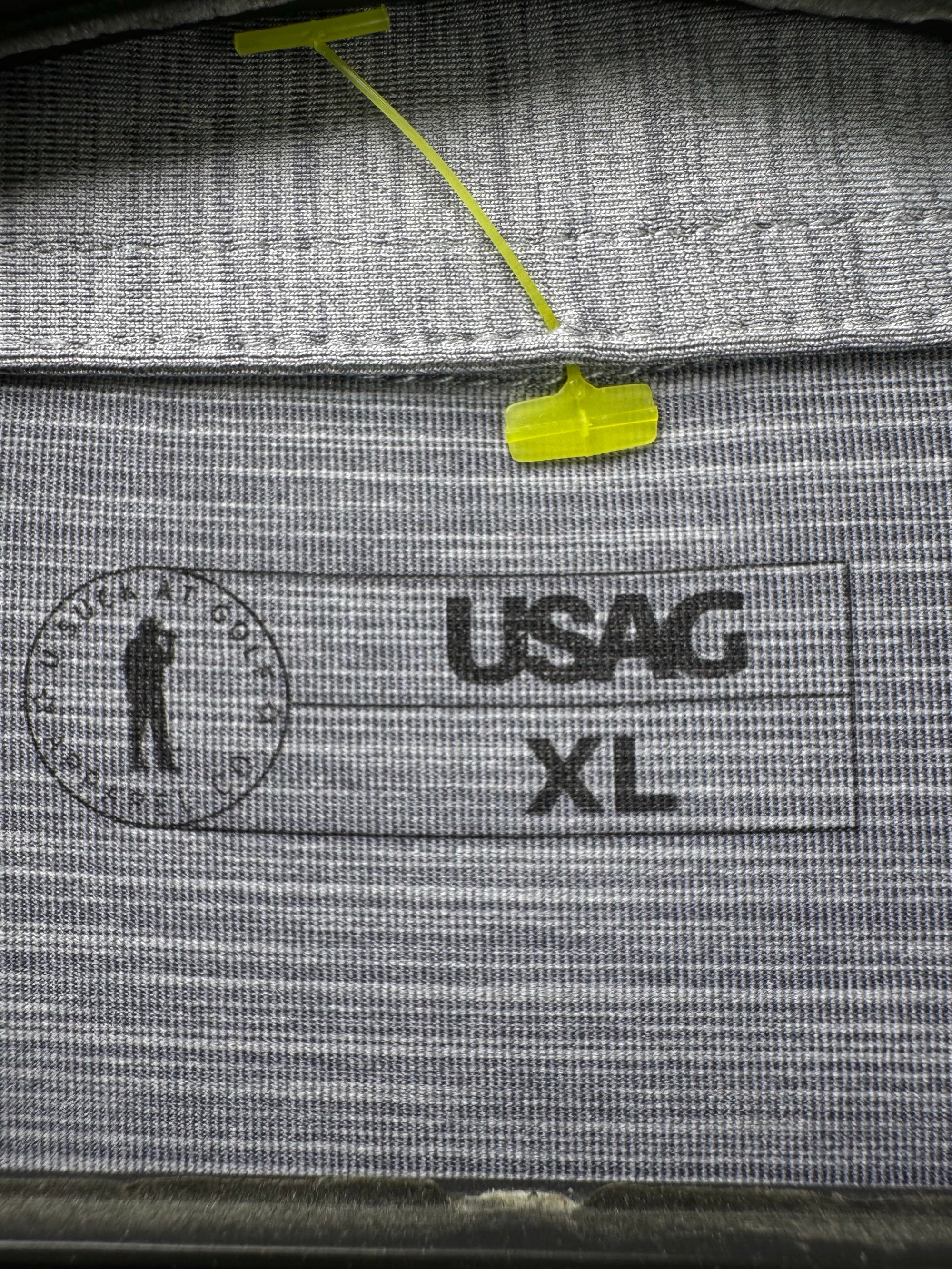 USAG® XL | Chest: 25" | Grey | Golf Polo | Poly - Spandex | 3952 - Genuine Maal