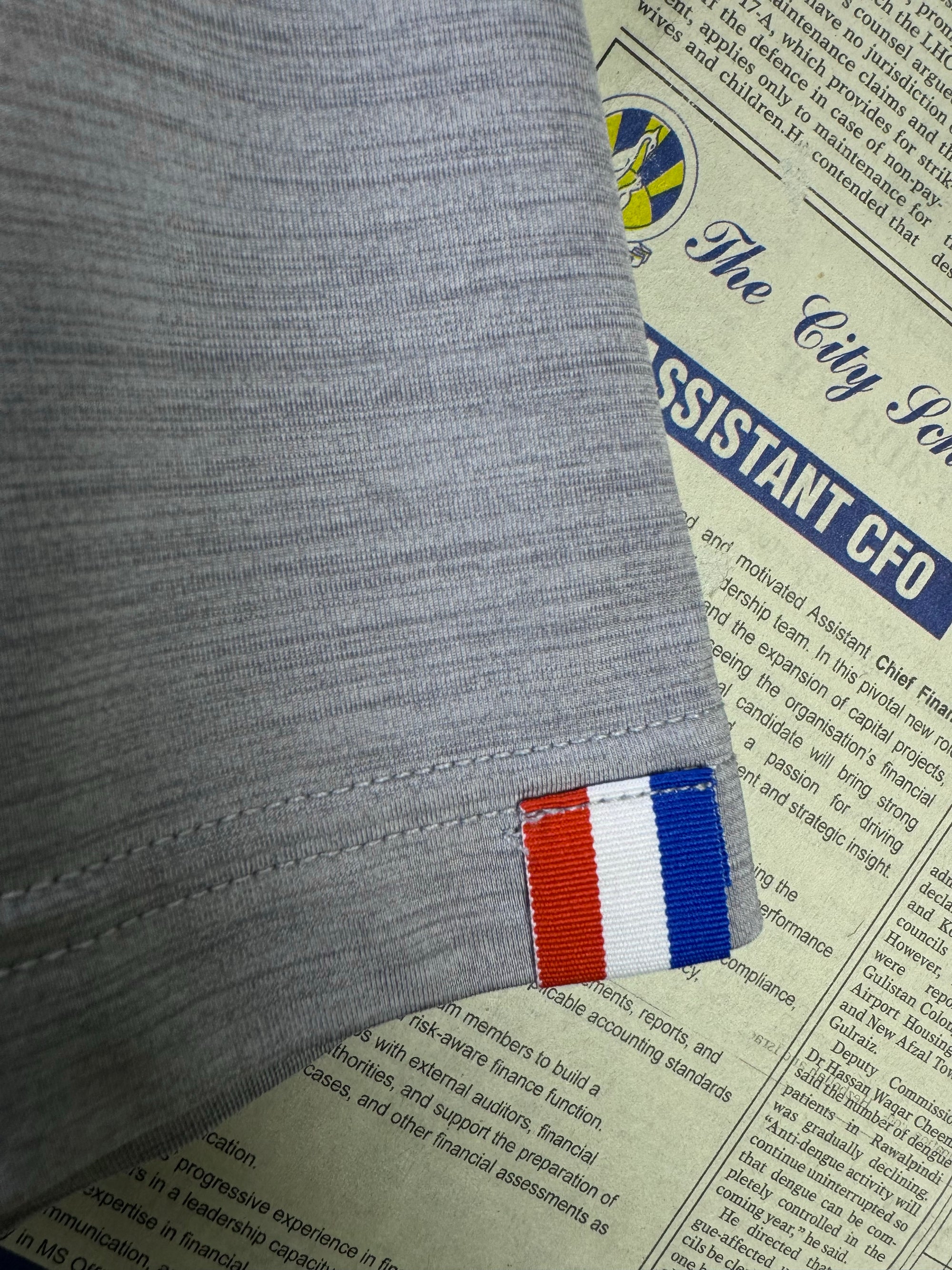 USAG® XL | Chest: 25" | Grey | Golf Polo | Poly - Spandex | 3952 - Genuine Maal