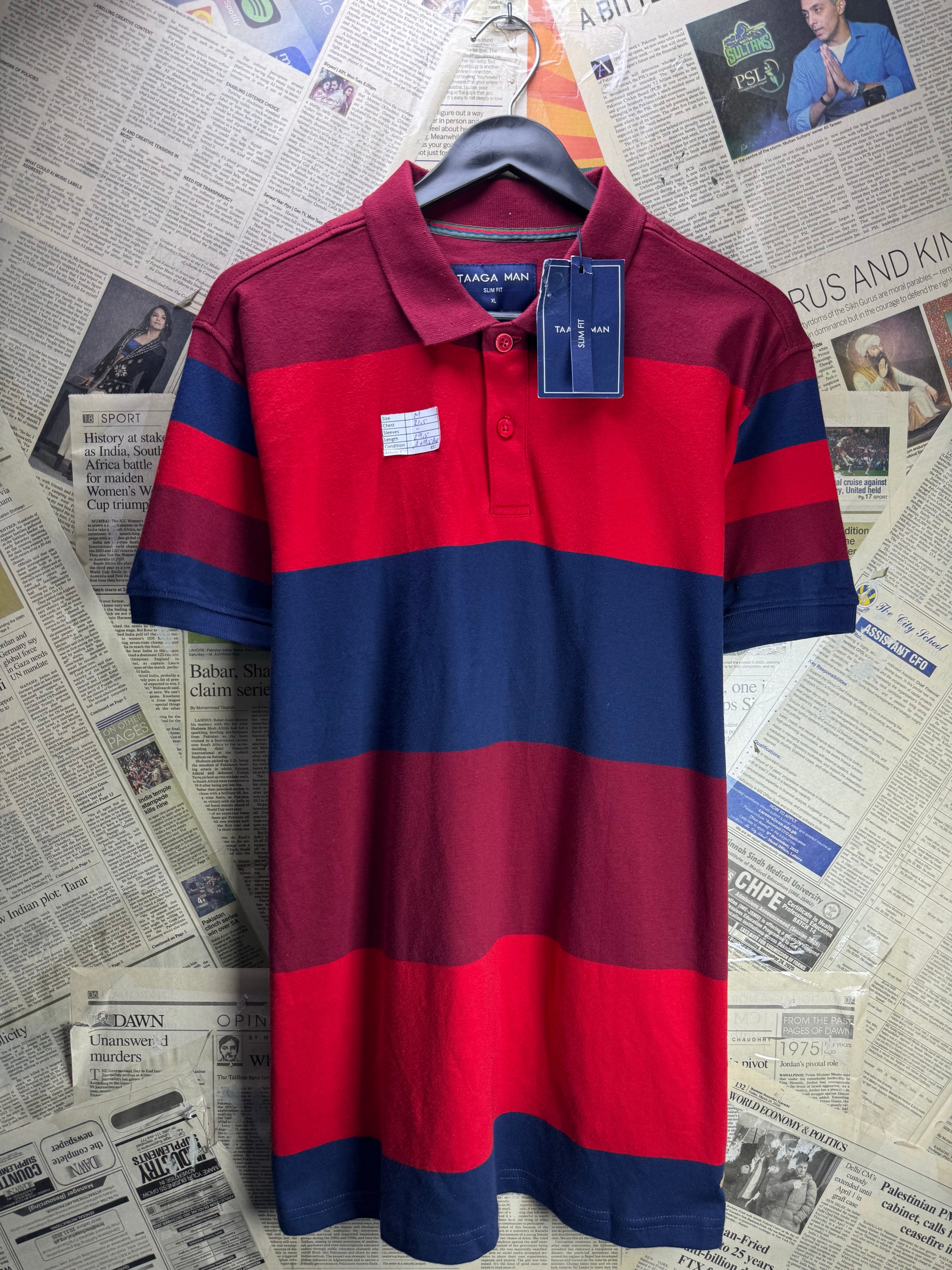 Taga Man® Medium | Chest: 21.5" | Red | T-Shirts | 4512 - Genuine Maal