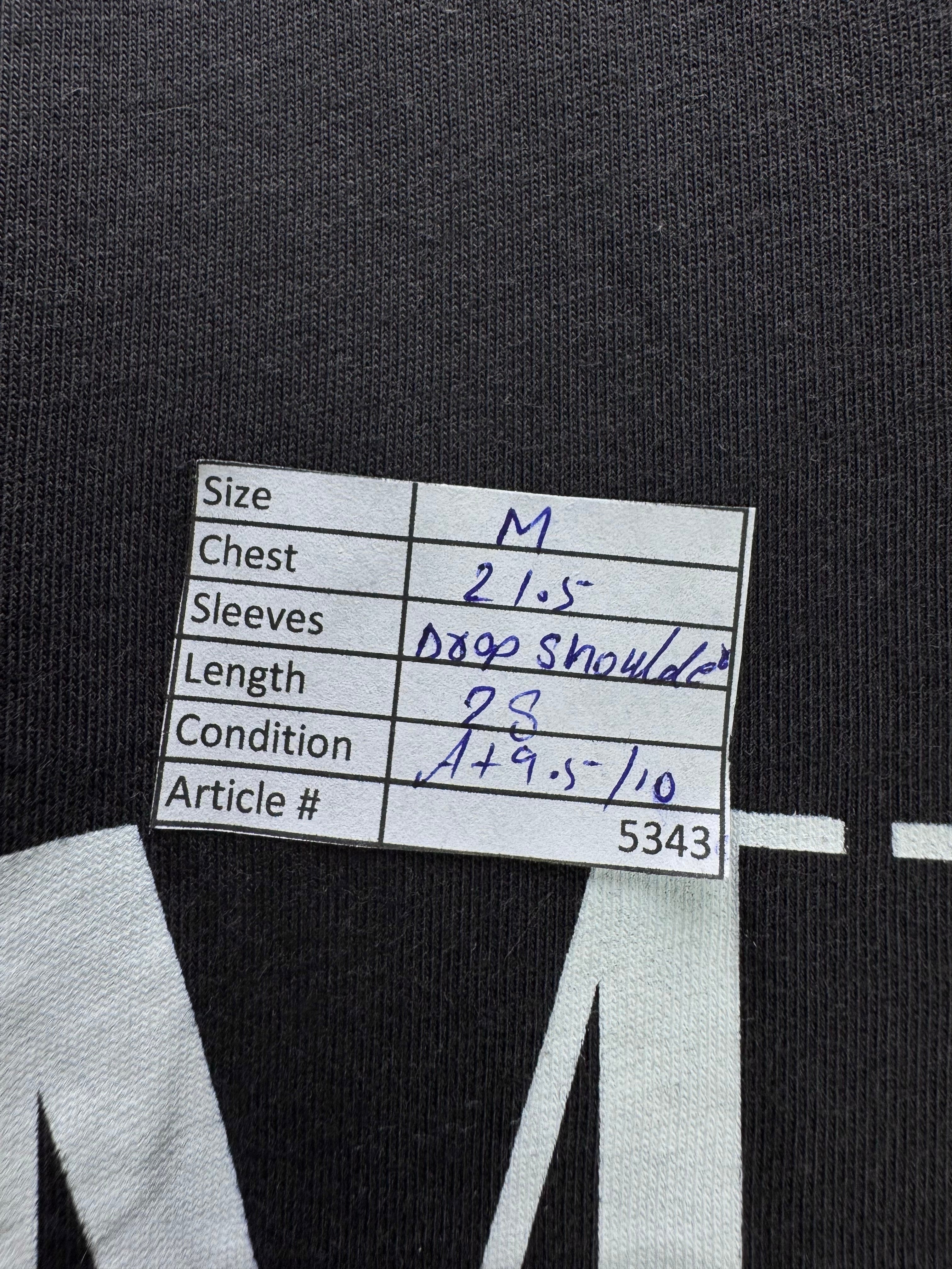 H&M® Medium | Chest: 21.5" | Black | T-Shirts | Cotton | 5343 - Genuine Maal