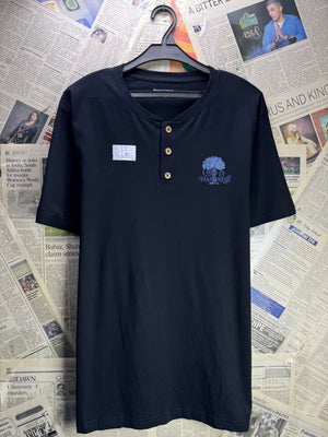 Inextenso® Small | Chest: 21" | Black | T-Shirt | Cotton | 5292 - Genuine Maal