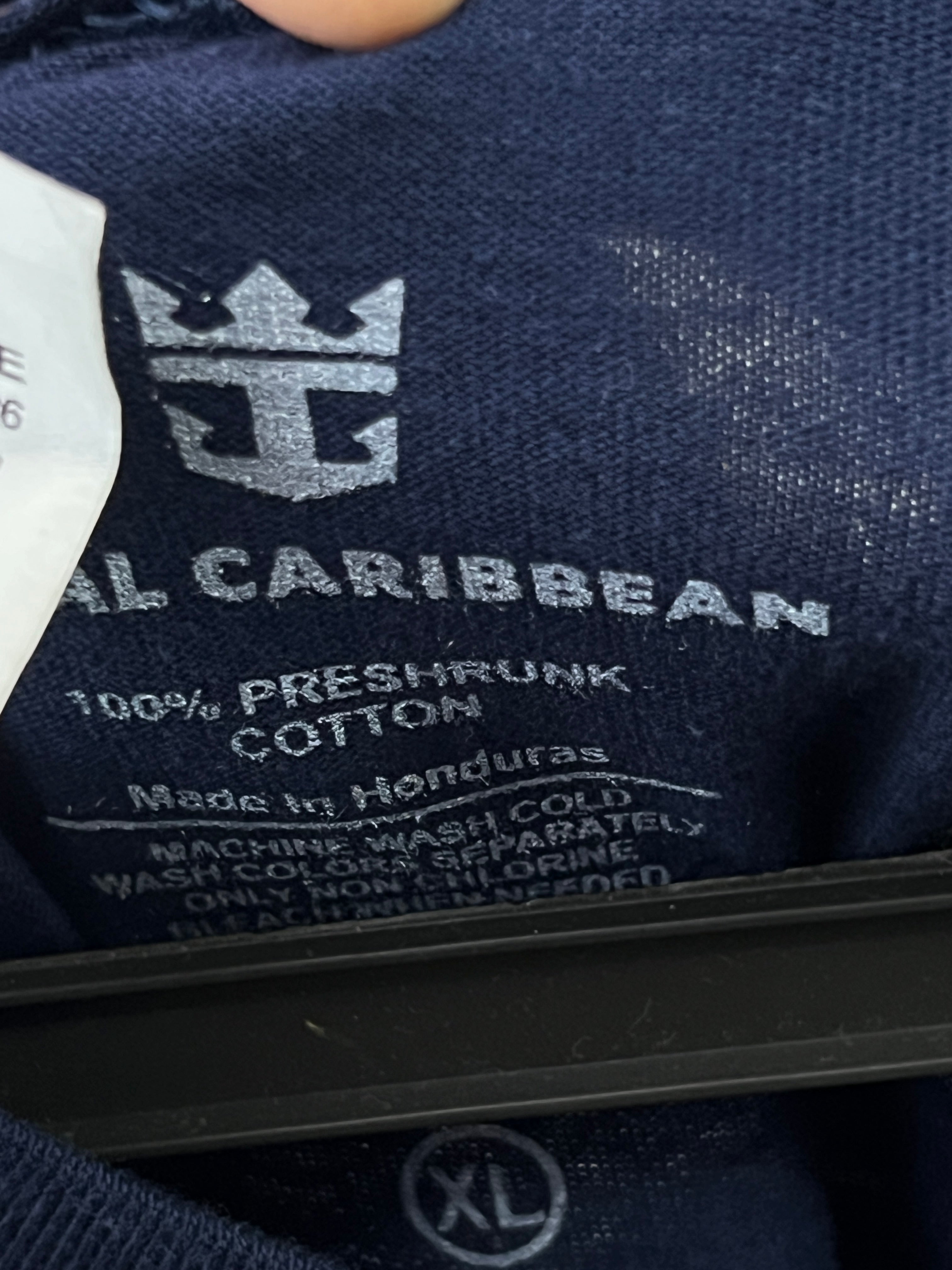 ROYAL CARIBBEAN® Navy | Large | Chest: 24" | T104 - Genuine Maal