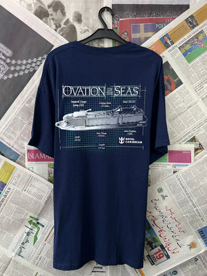 ROYAL CARIBBEAN® Navy | Large | Chest: 24" | T104 - Genuine Maal