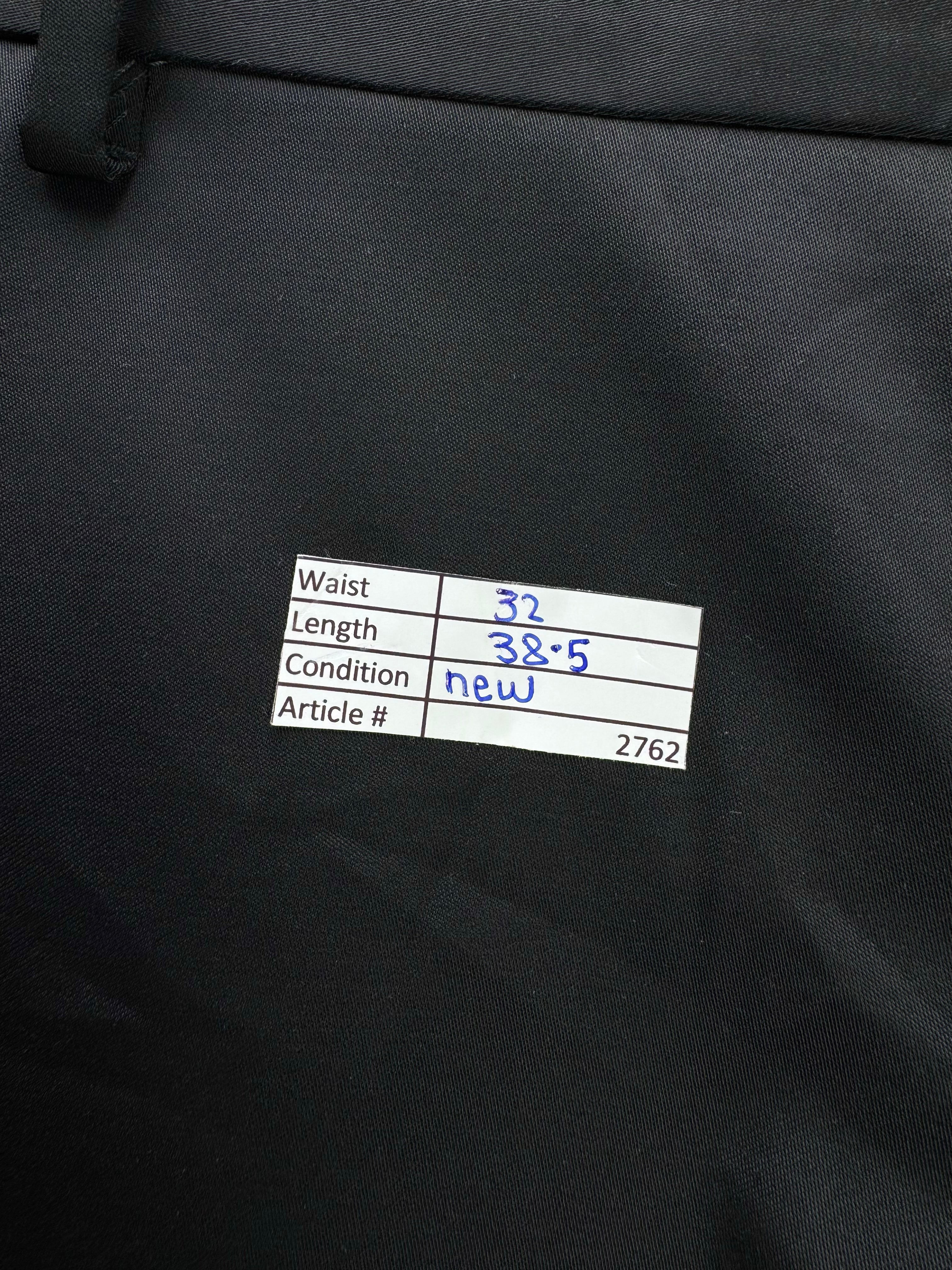 Zara® Waist: 32" | Black | Dress Pants | Poly - Wool - Elastane | 2762 - Genuine Maal